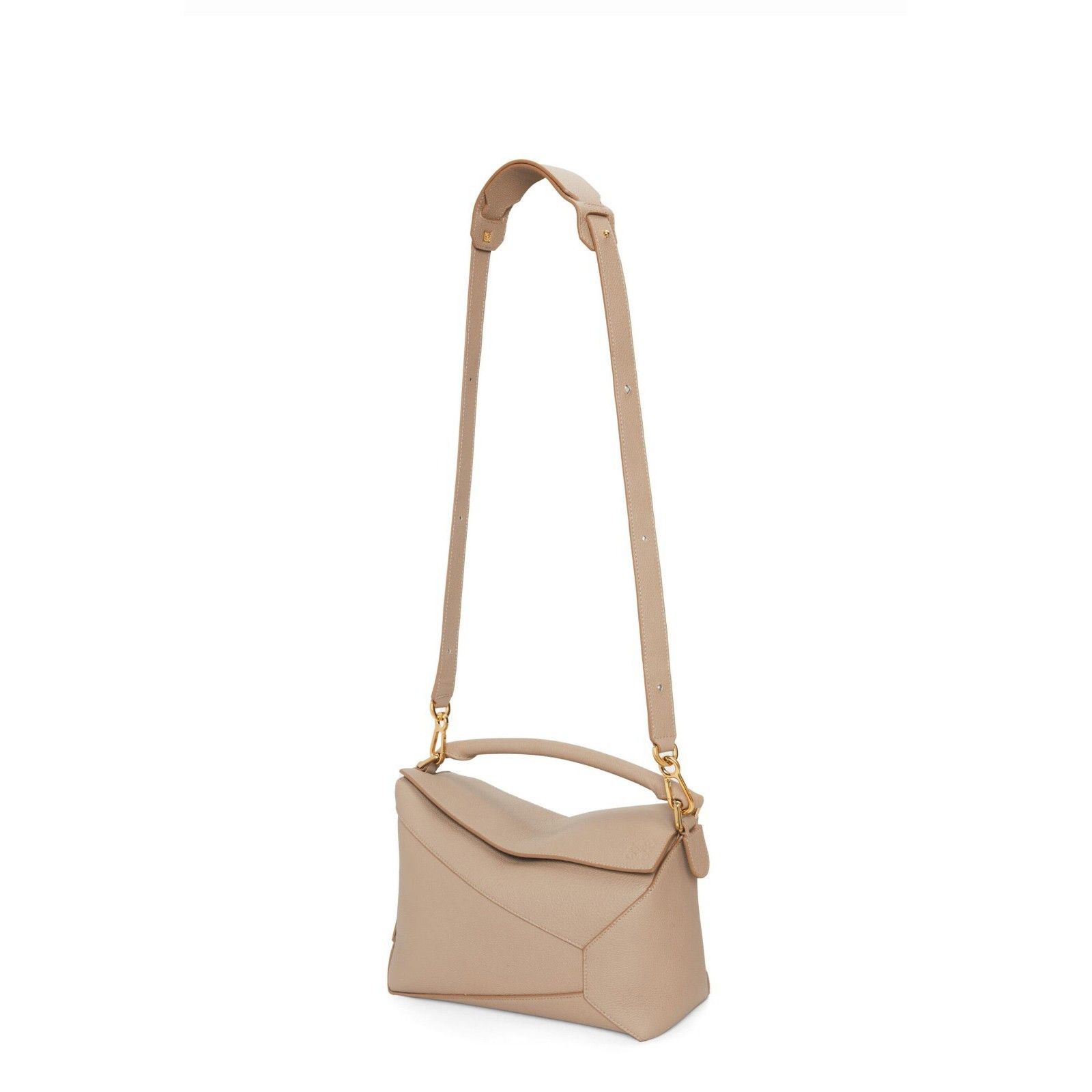 Loewe LOEWE Puzzle Medium $3750 Sand Grained Leather Handbag New/A Size ONE SIZE - 4 Thumbnail