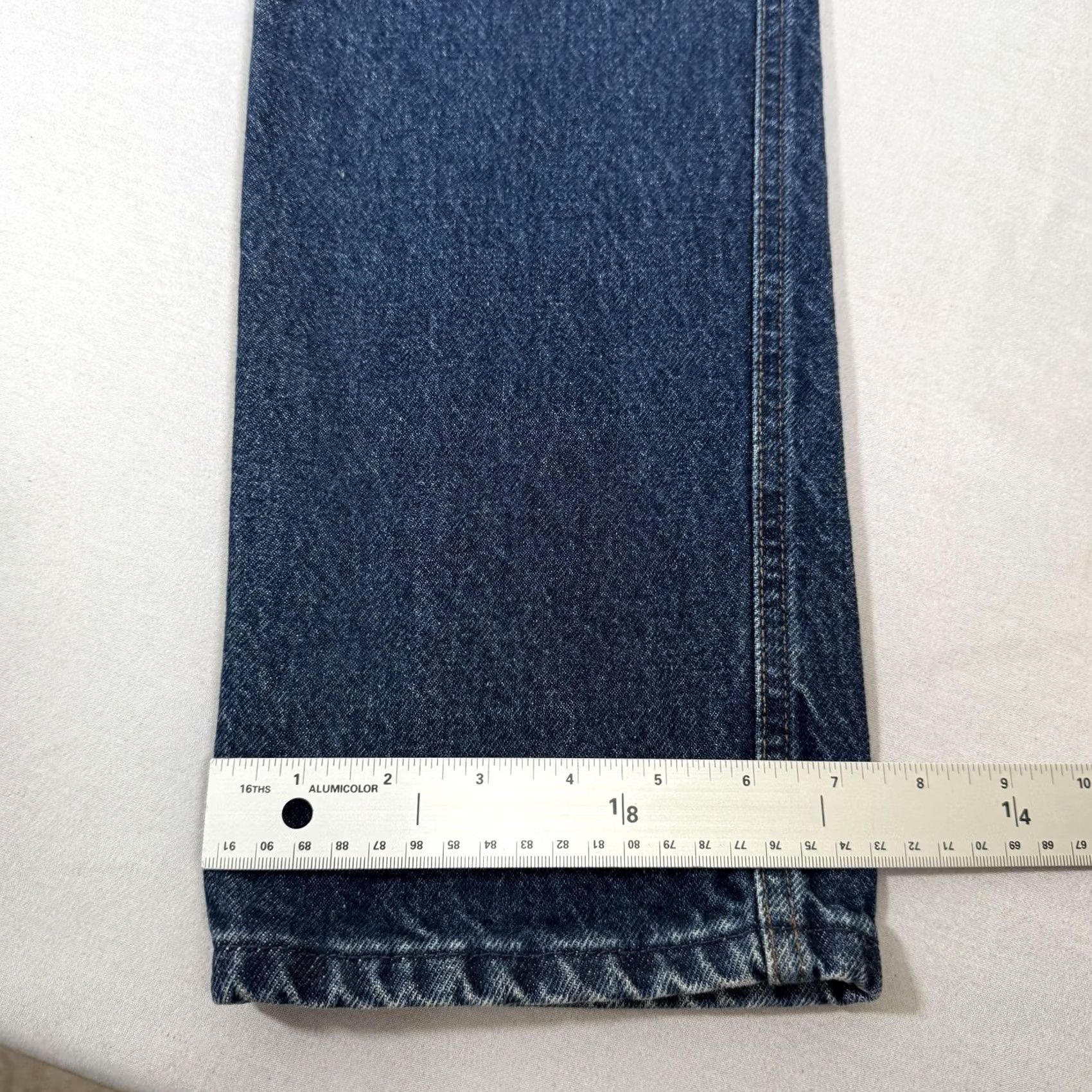 Vintage VINTAGE Rockies Jeans Women 9 Blue Denim Pants 90s Western High Rise Slim Tapered Mid Wash Size 30" / US 8 / IT 44 - 7 Thumbnail
