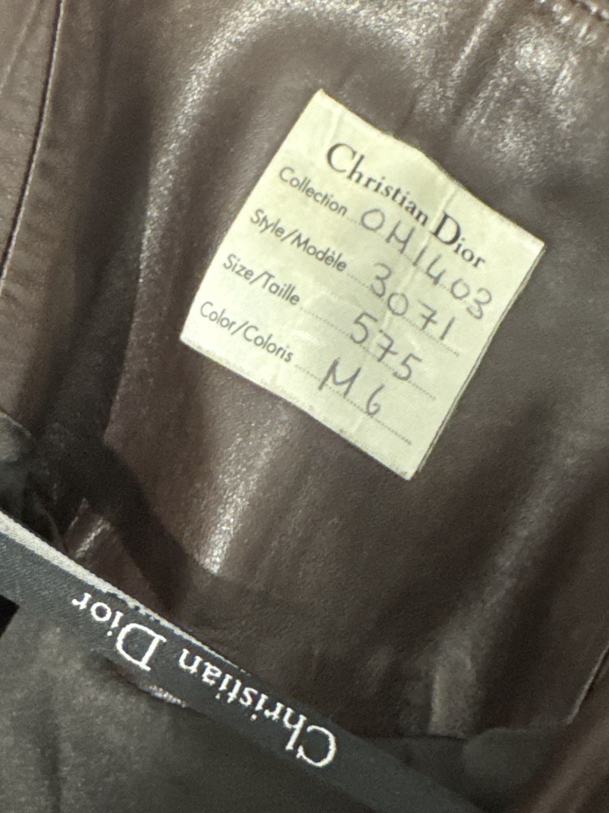 Dior Christian Dior Runway Sample FW2000 by John Galliano Size 26" / US 2 / IT 38 - 8 Thumbnail
