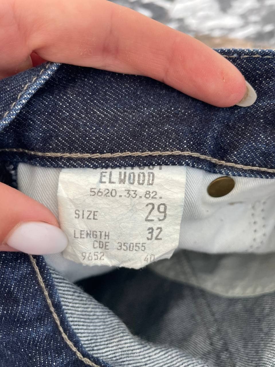 G-Star Men's jeans G-Star RAW Elwood 5620, dark blue, asymmetrical Size US 29 - 13 Thumbnail