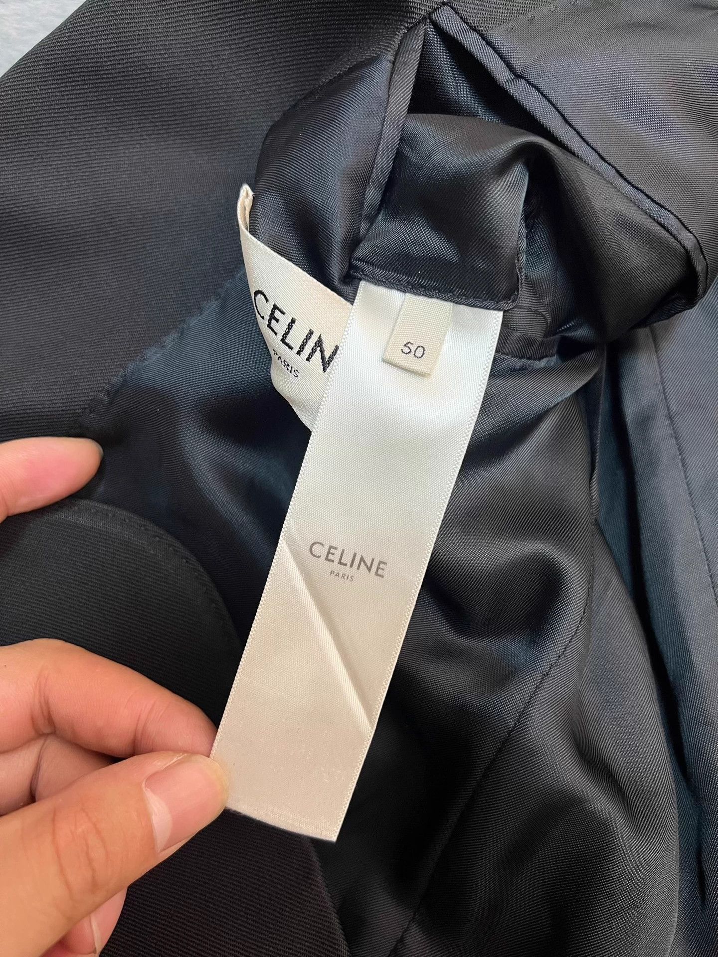 Celine Authentic Celine Spring/Summer 21 two-button suit, Size 50R - 4 Thumbnail