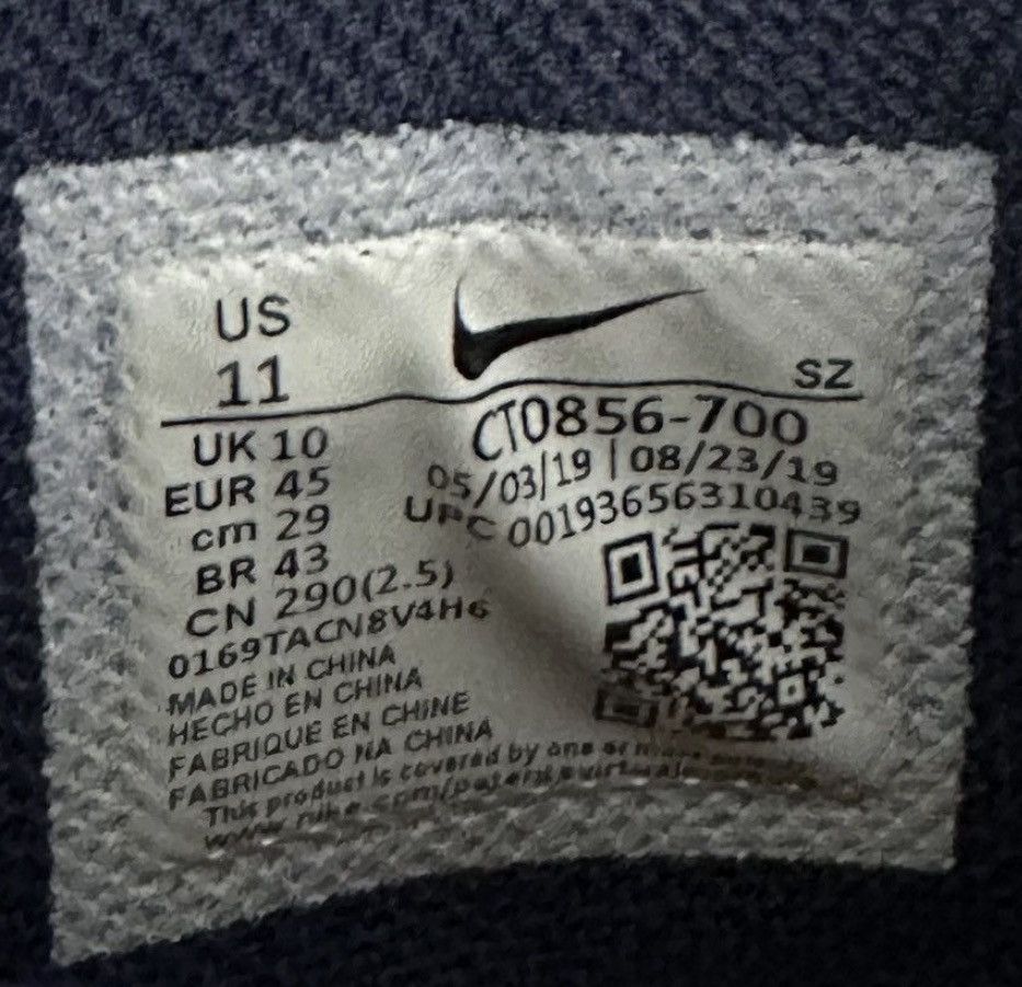 Nike × Off-White Nike x Off-White Dunk Low “University Gold / Midnight Navy” Size US 11 / EU 44 - 7 Thumbnail