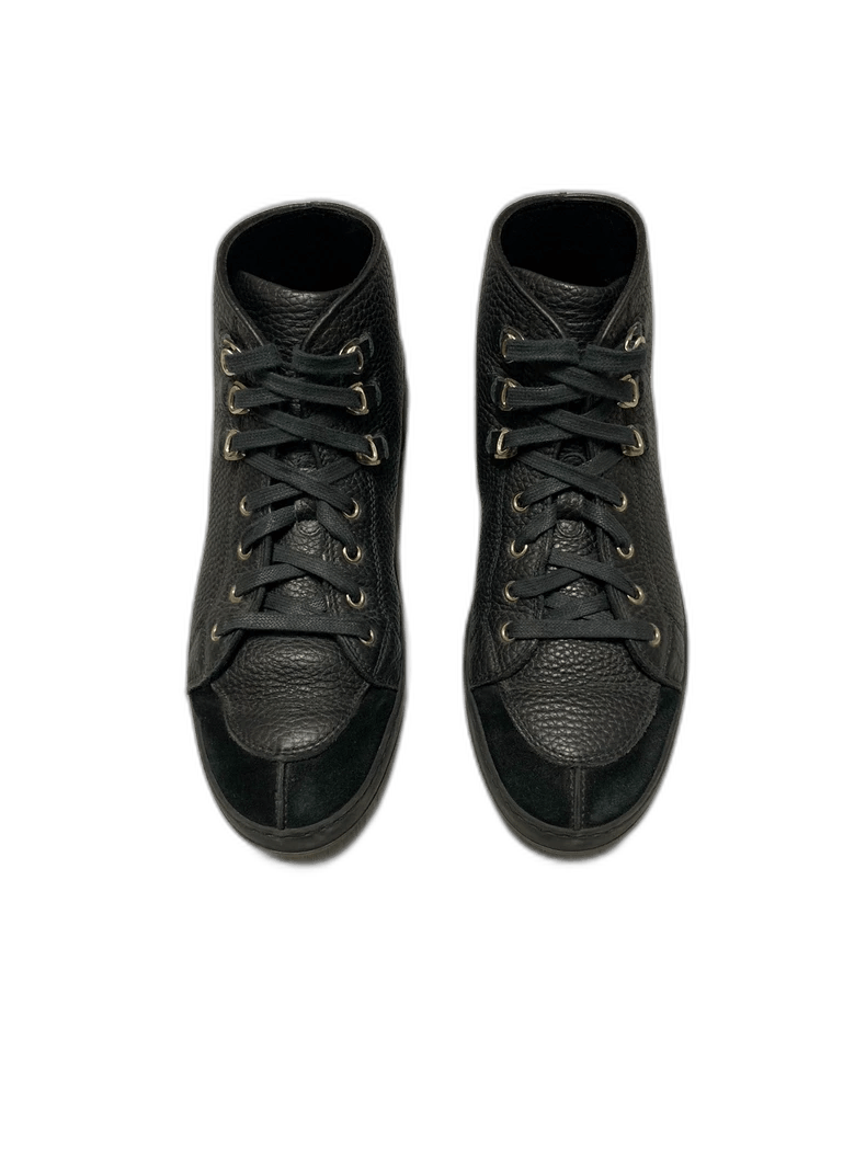 Dior Dior Homme Black High-Top Casual Shoes Size US 10 / EU 43 - 1 Thumbnail