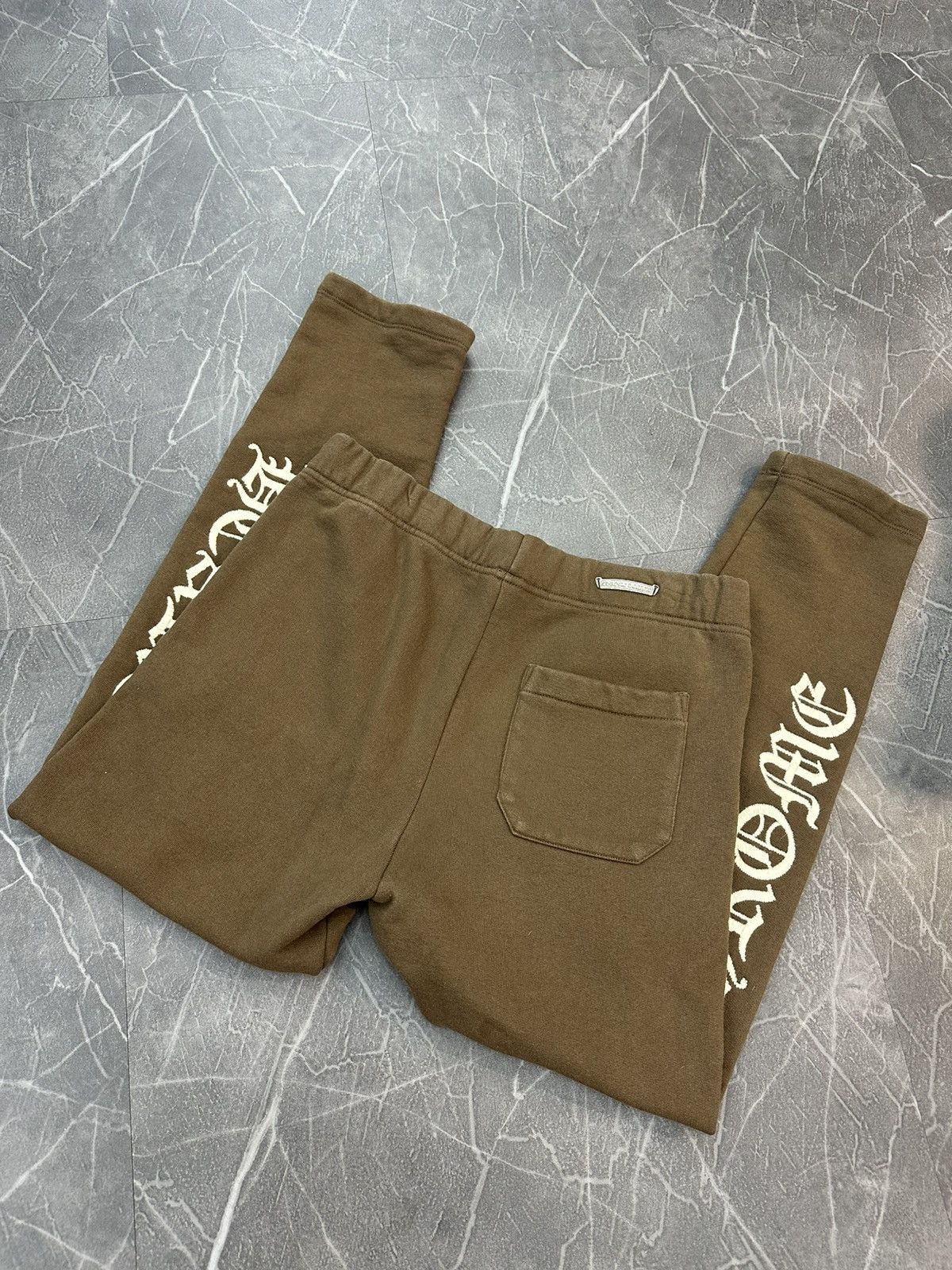 Chrome Hearts Chrome Hearts Embroidered Sweatpants “Brown” Size US 32 / EU 48 - 2 Thumbnail