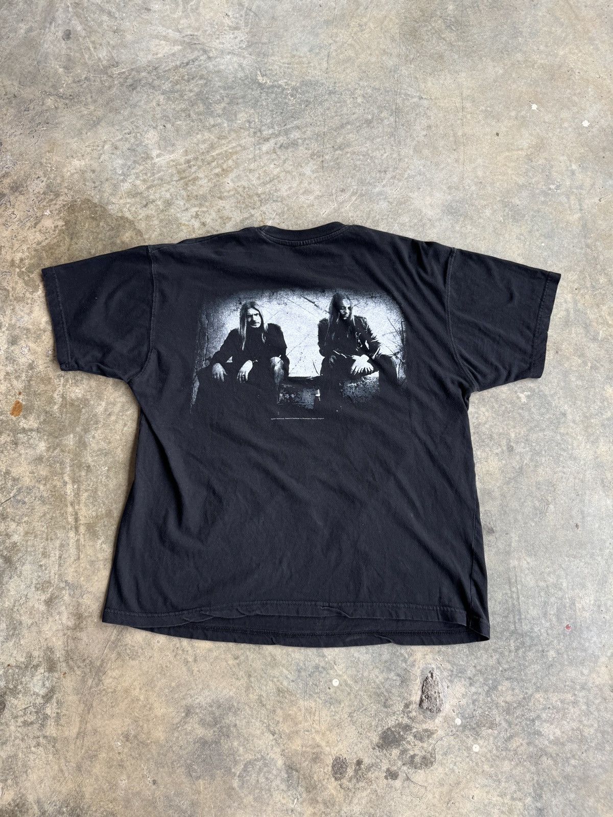 Band Tees × Vintage *RARE* VINTAGE DARKTHRONE FIEND 2006 BLACK METAL T-SHIRT Size US XL / EU 56 / 4 - 8 Thumbnail