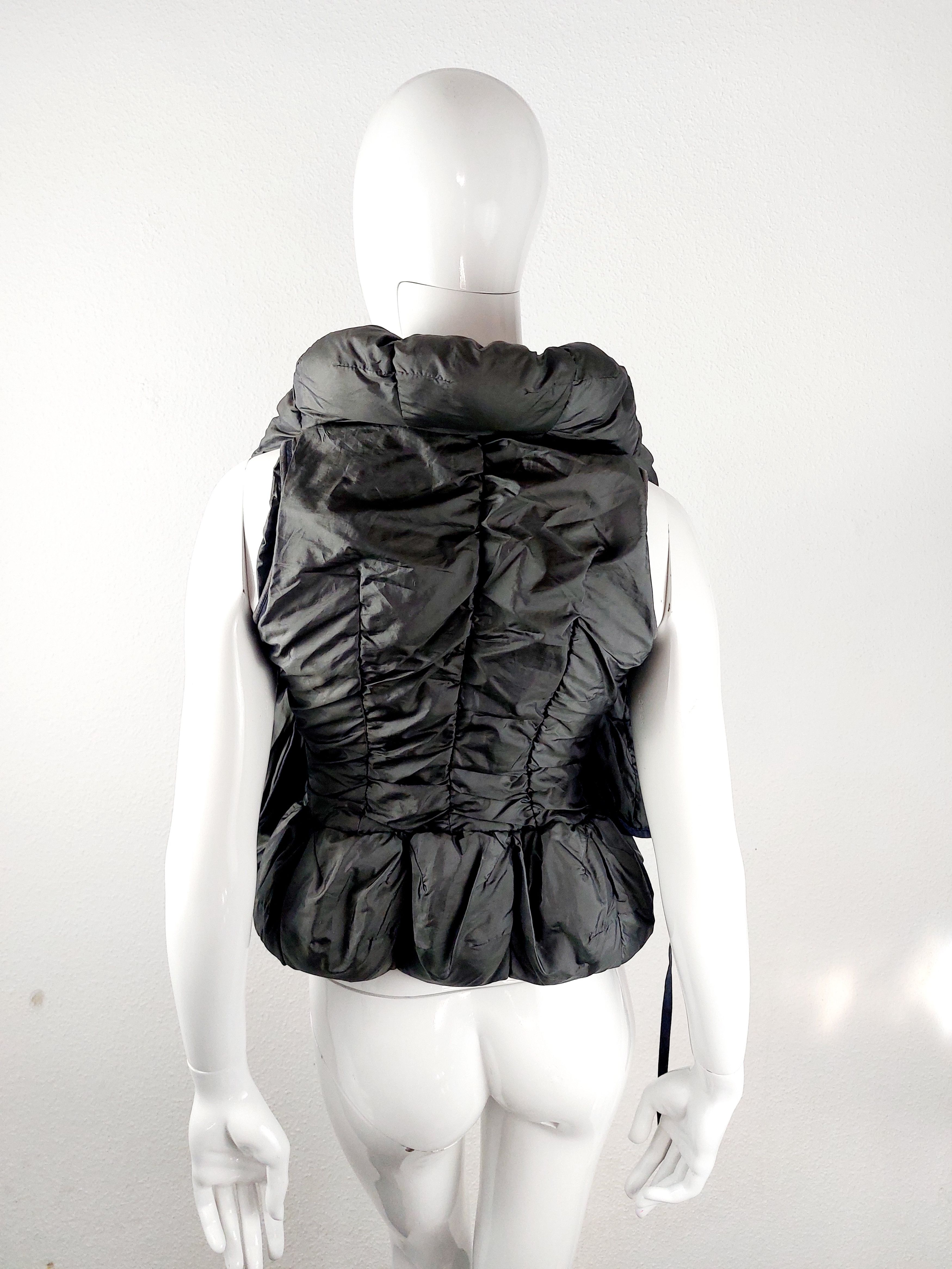 Marithe + Francois Girbaud Marithe + Francois Girbaud MFG Pokachu Vest Jacket Size S / US 4 / IT 40 - 9 Thumbnail
