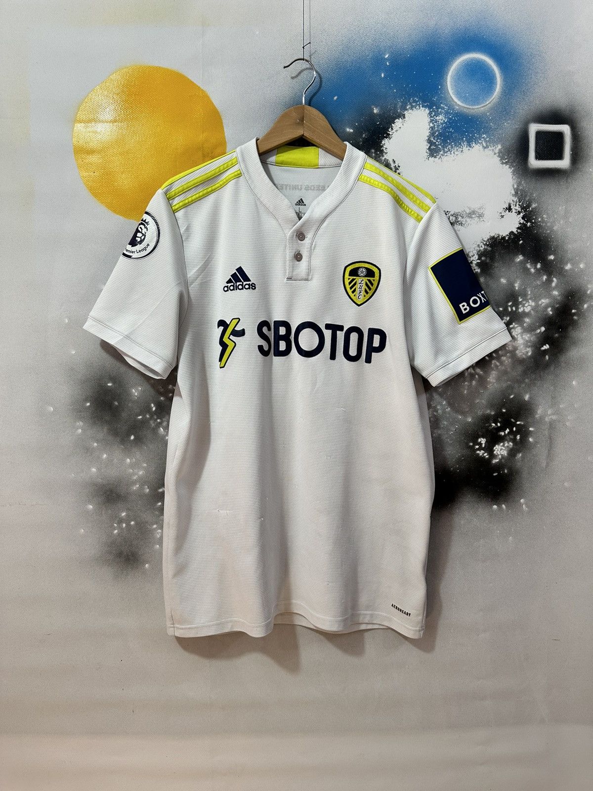 Adidas Adidas Leeds United Home Jersey 2021/2022 Size US L / EU 52-54 / 3 - 1 Thumbnail