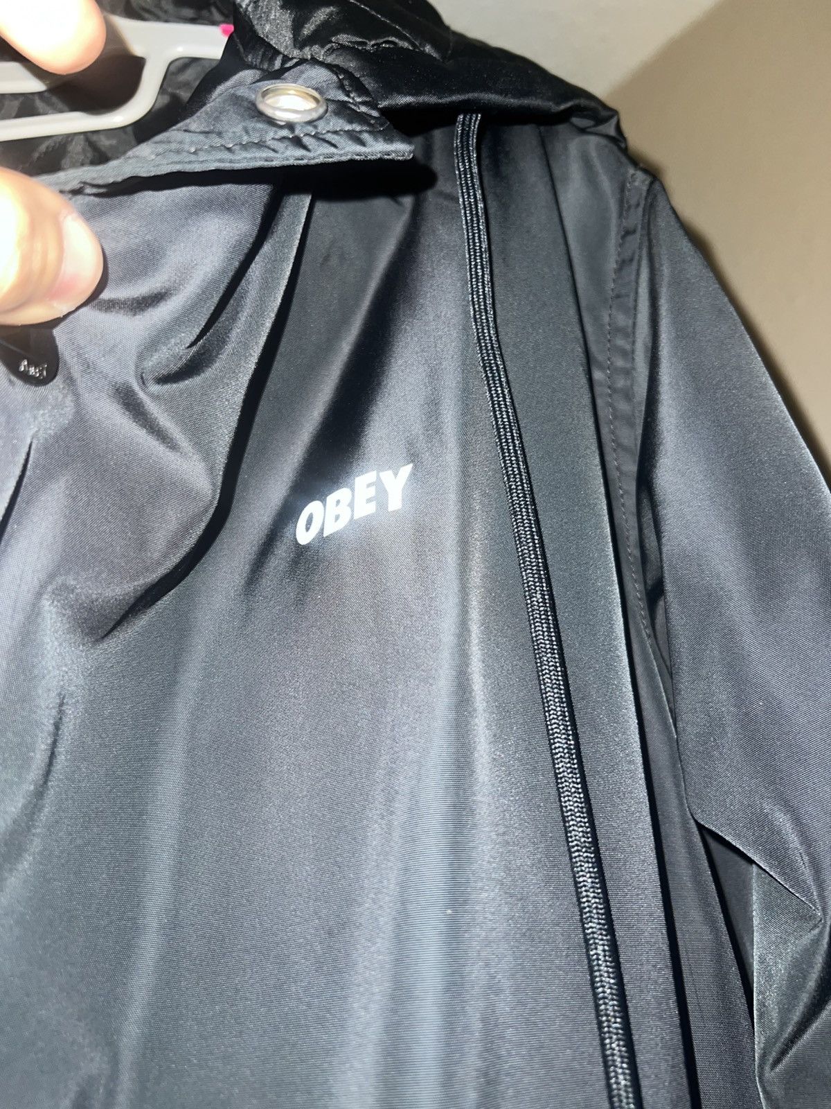 Obey Obey World Wide Rain Coat Size US M / EU 48-50 / 2 - 2 Thumbnail