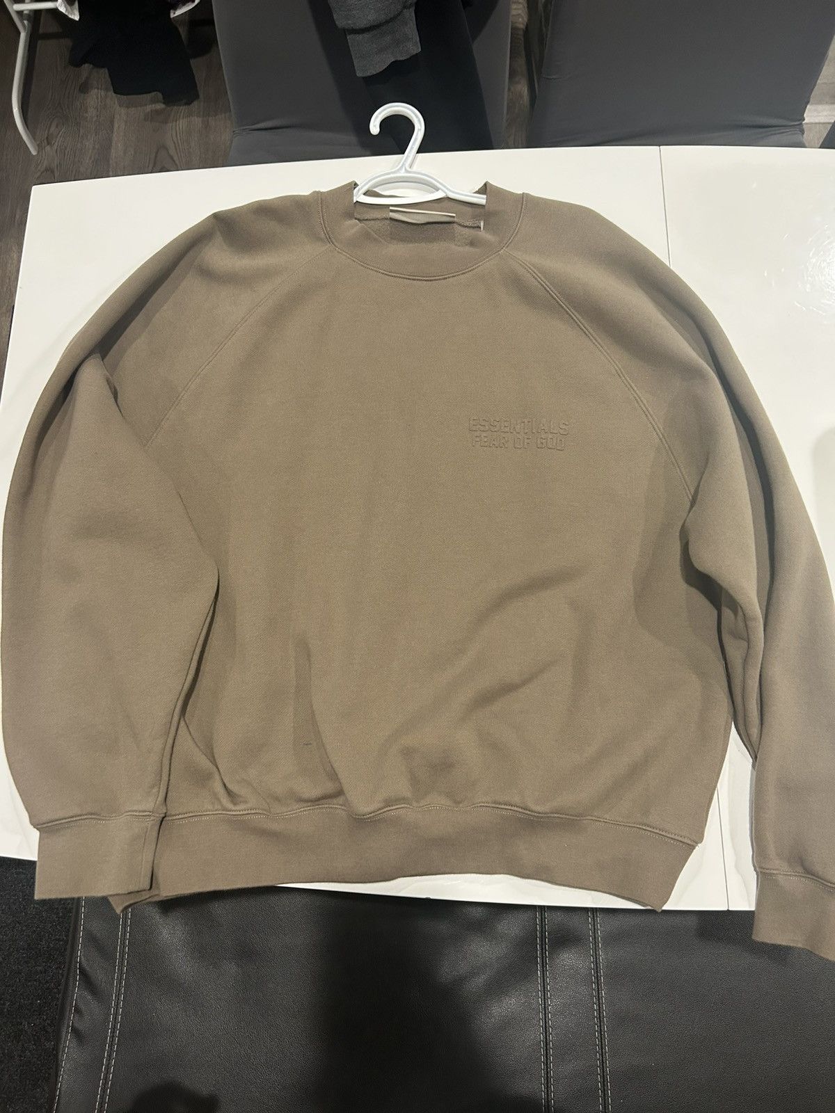 Essentials × Fear of God Essentials Fear of god Brown Men’s crewneck Size US L / EU 52-54 / 3 - 1 Thumbnail