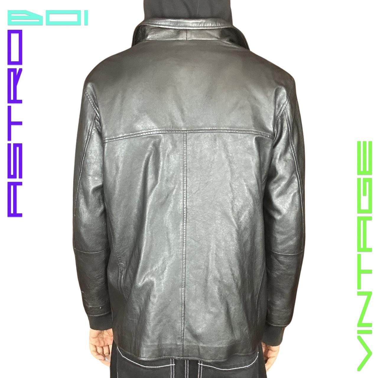 Vintage VINTAGE MODA INTERNATIONAL BLACK CLASSIC LEATHER JACKET _ XL Size US XL / EU 56 / 4 - 5 Thumbnail