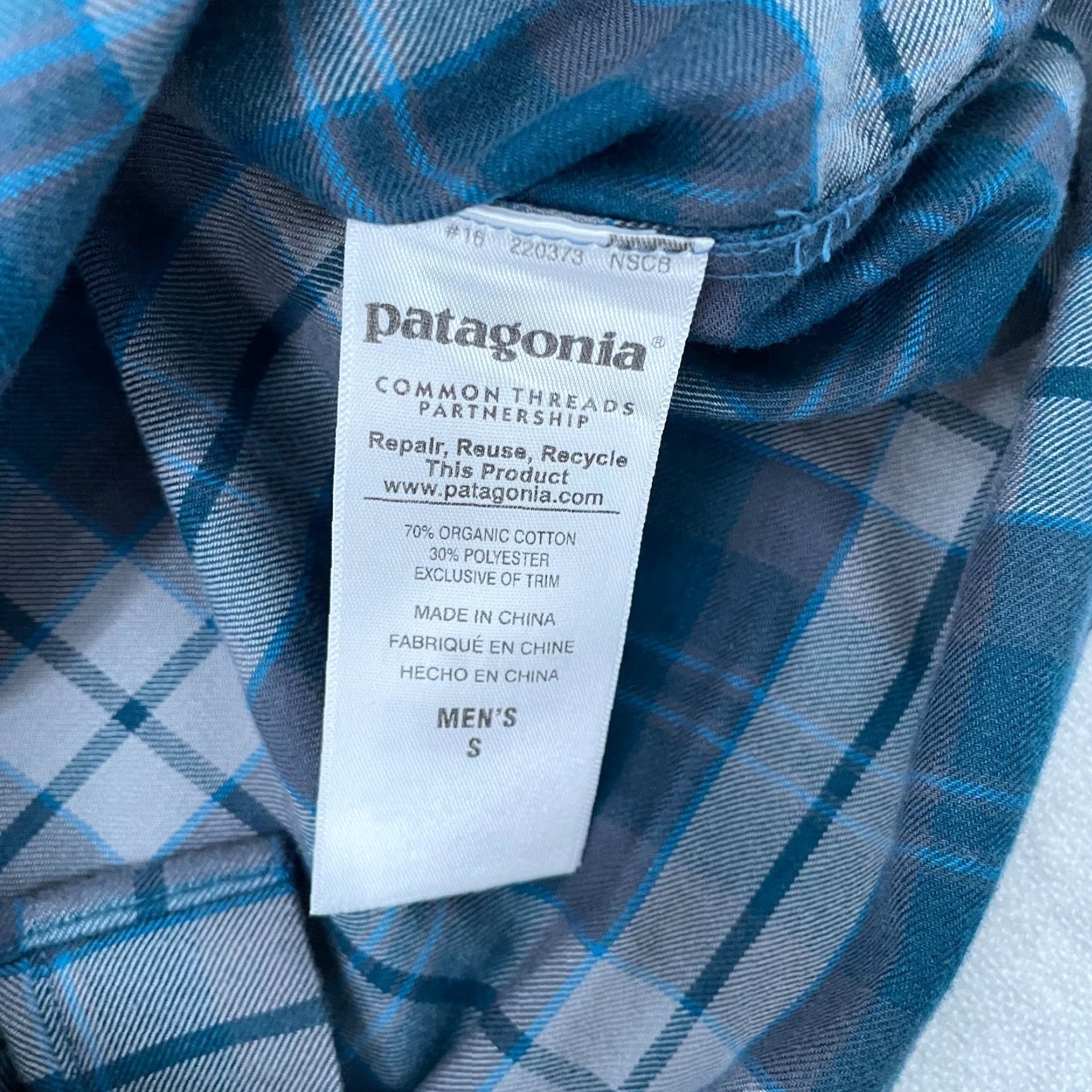Patagonia Patagonia Shirt Adult Small Green Plaid Long Sleeve Button Up Mens Size US S / EU 44-46 / 1 - 7 Thumbnail