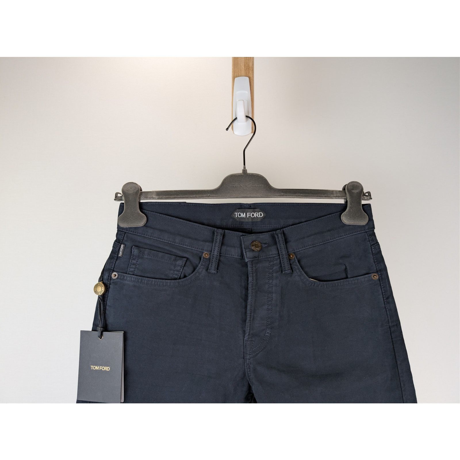 Tom Ford o1rshd1 Straight Fit Denim Jeans in Blue Size US 30 / EU 46 - 3 Thumbnail