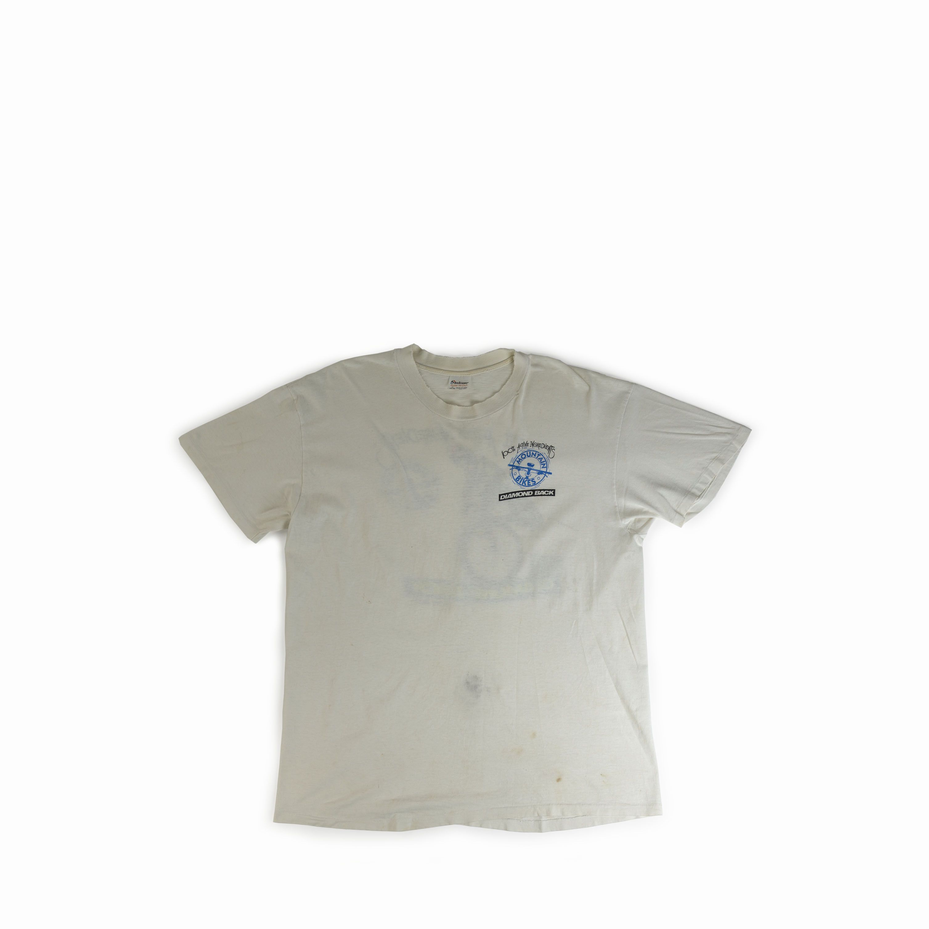 Vintage Vintage 1980's Diamondback Bike BMX Racing Tee Shirt Size US XL / EU 56 / 4 - 1 Thumbnail