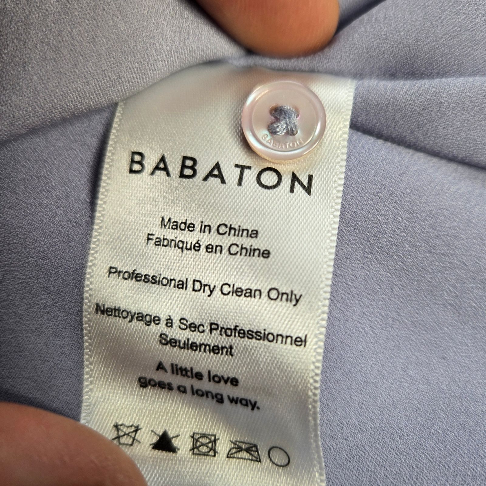 Aritzia Aritzia Babaton Bennett Silk Mini Dress Lilac Size Medium Size M / US 6-8 / IT 42-44 - 11 Thumbnail
