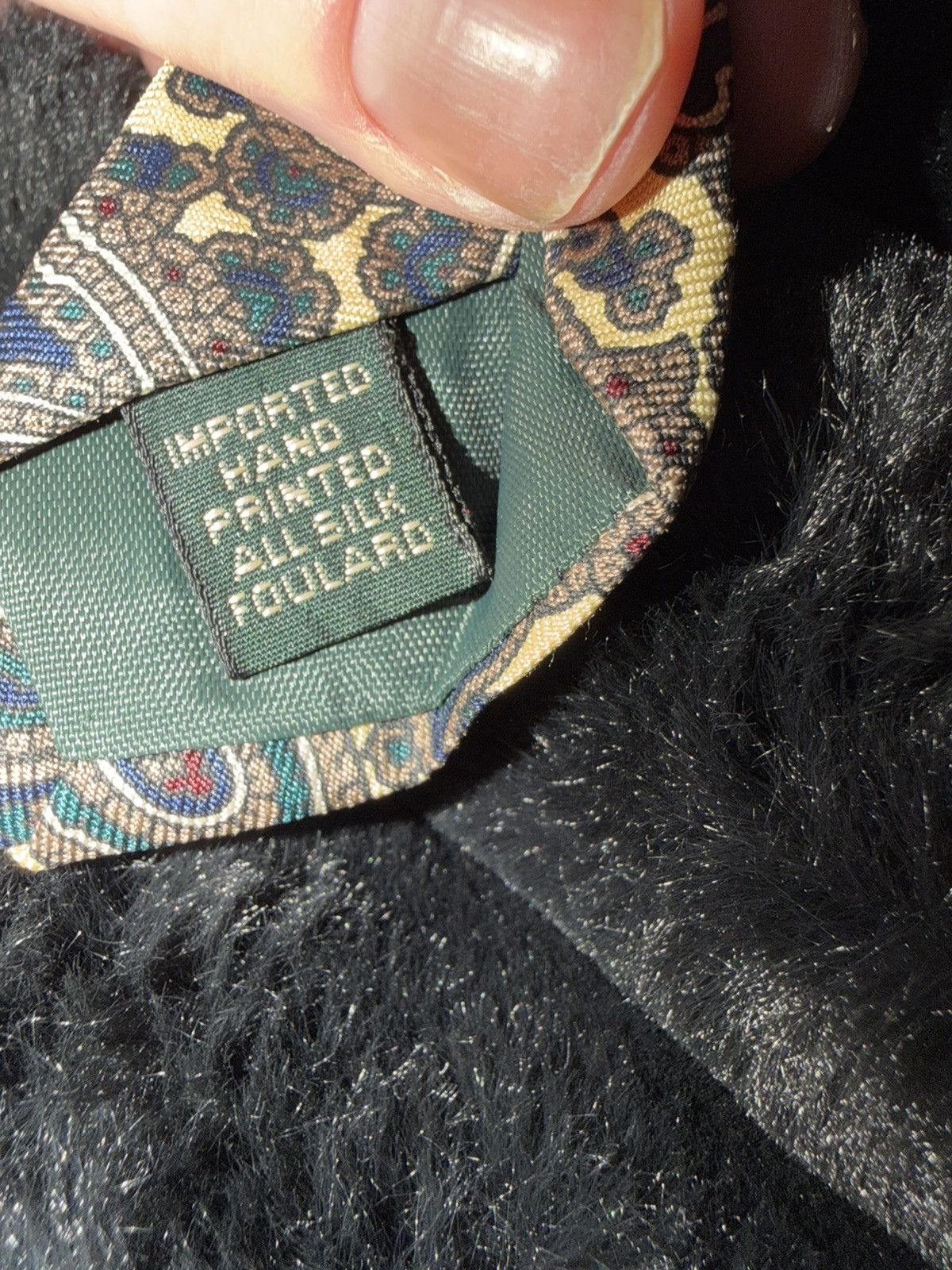 Bert Pulitzer Bert Pulitzer Collectors Edition Paisley Silk Neck Tie. Size ONE SIZE - 5 Thumbnail