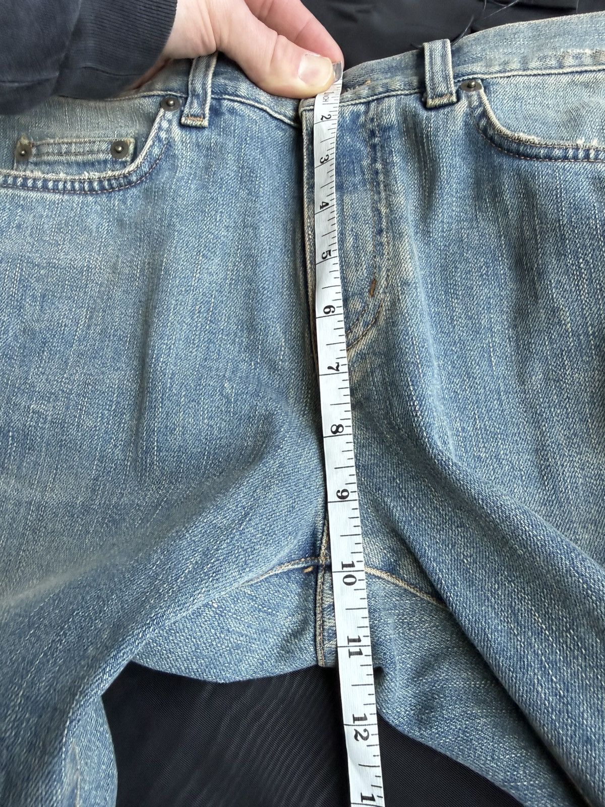 Saint Laurent Paris Holy Grail SS15 Saint Laurent Lenny Kravitz crash rip jeans Size US 31 - 11 Thumbnail