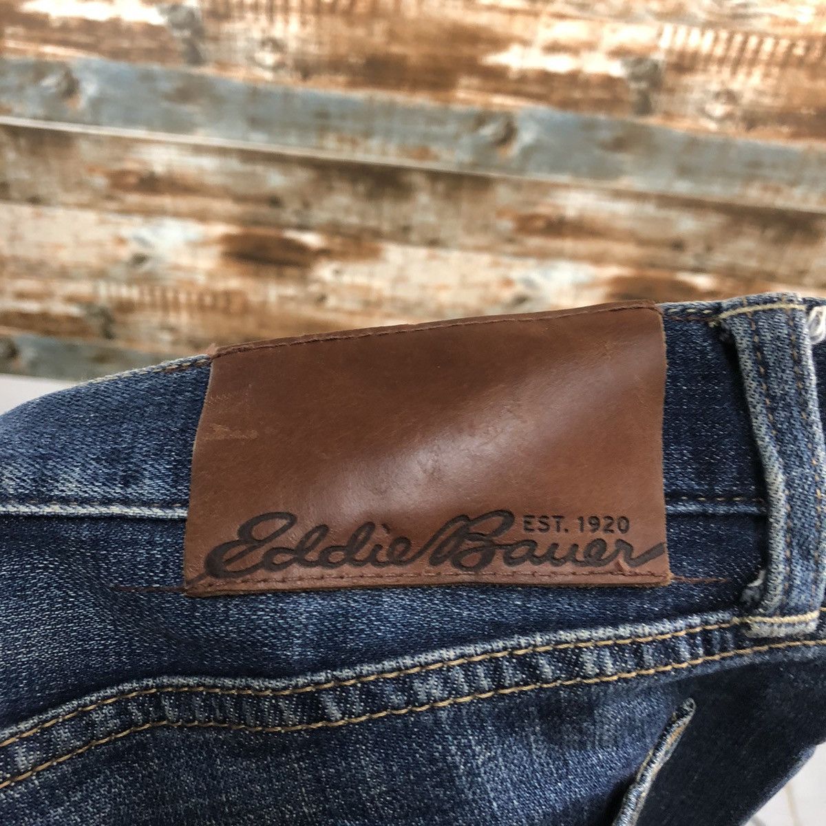 Eddie Bauer Eddie Bauer Blue Denim Pants #A1397 Size US 38 / EU 54 - 19 Thumbnail