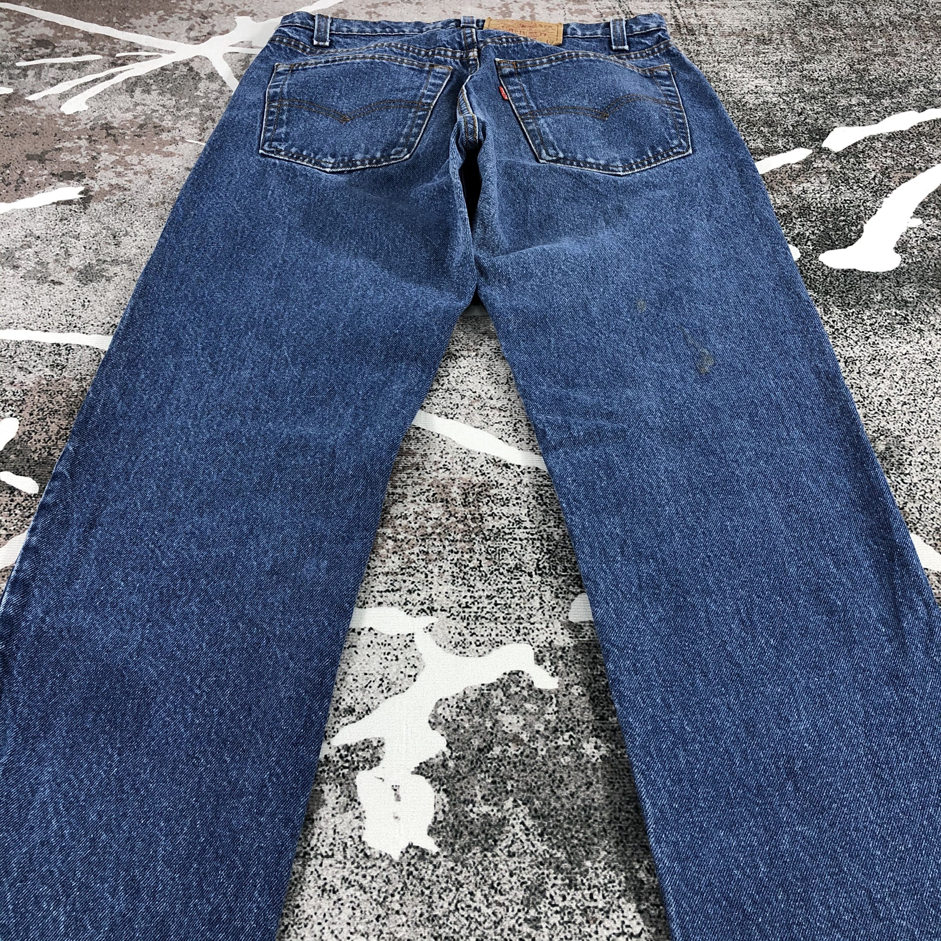 Levi's Vintage Levi's 505 Jeans Blue Wash Denim KJ602 Size US 30 / EU 46 - 4 Thumbnail