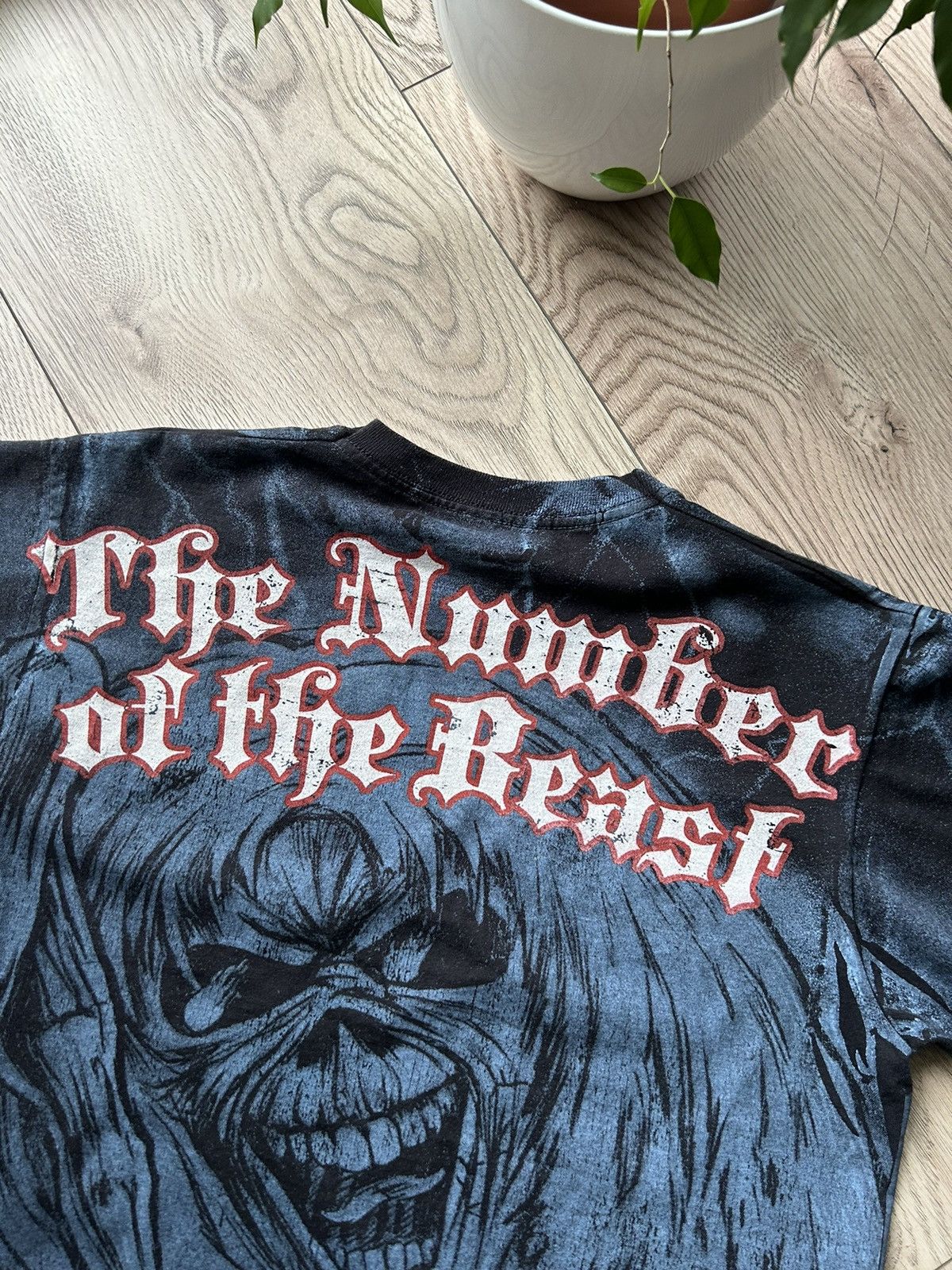 Band Tees × Iron Maiden Vintage Iron Maiden Troopers Amazing Tee Rock Size US M / EU 48-50 / 2 - 7 Thumbnail