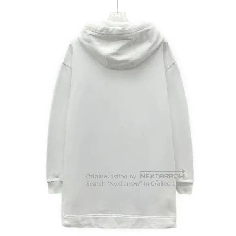 Burberry Burberry Women's White Cotton Hoodie. Size XXS / US 00 / IT 34 - 2 Thumbnail