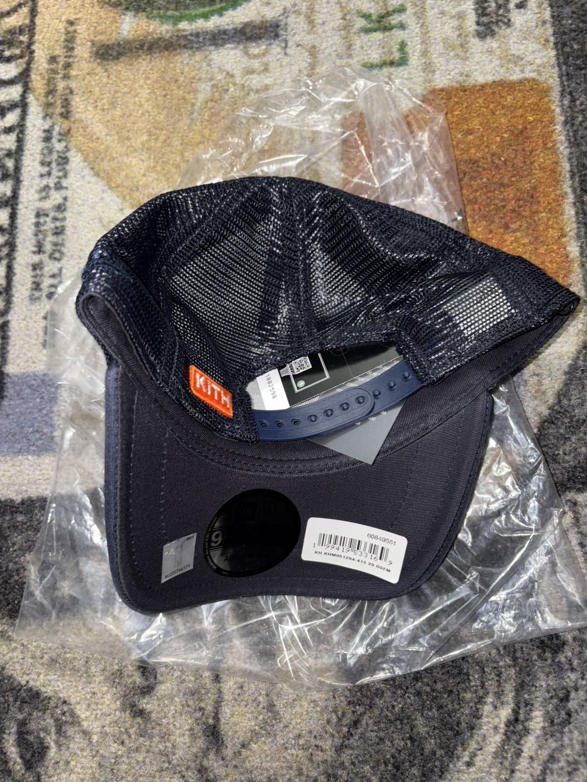 Kith × NBA Kith & New Era New York Knicks 9FORTY Trucker Snapback Size ONE SIZE - 3 Thumbnail
