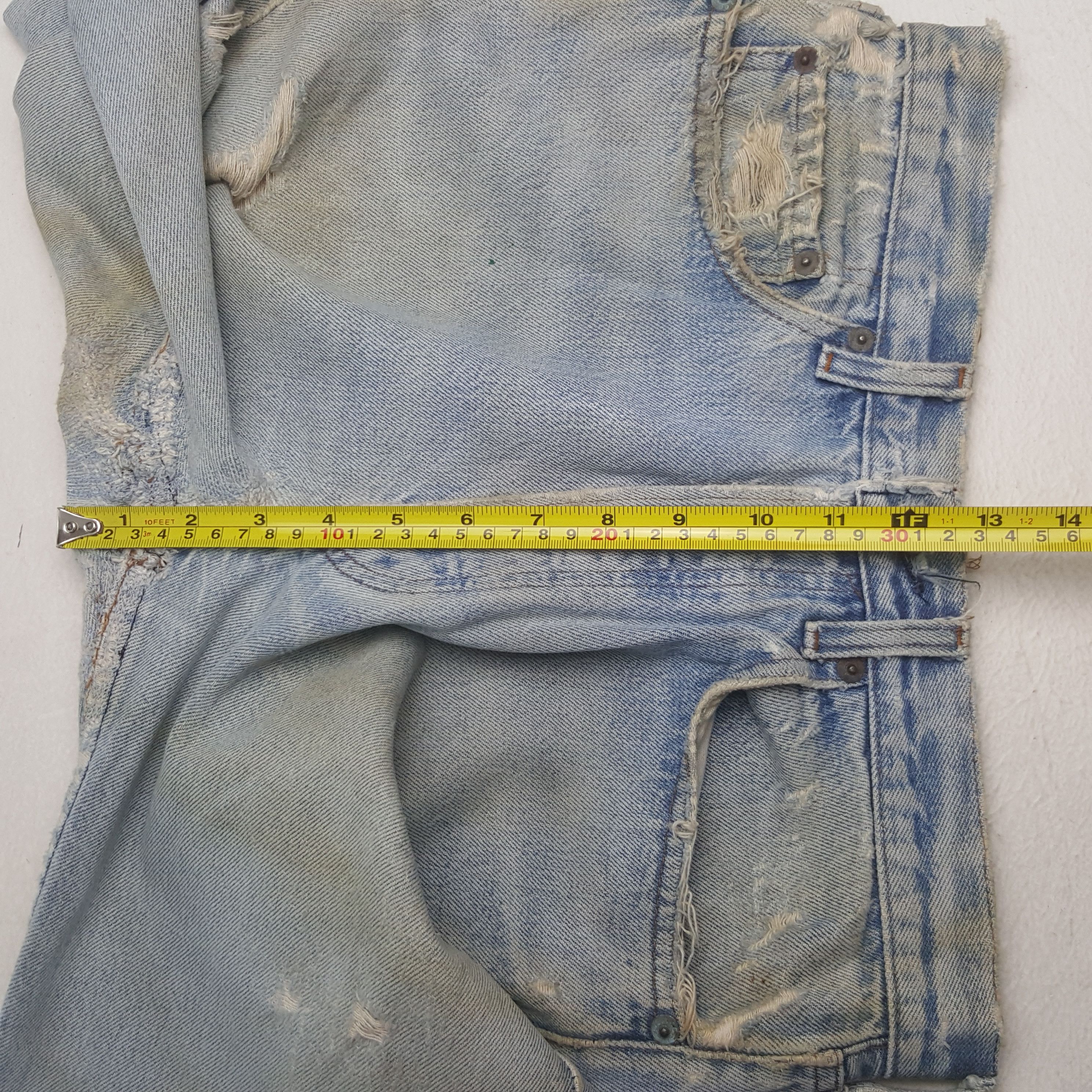 Levi's Vintage Clothing Vintage Levi's 501 USA Distressed Denim Jeans Size US 30 / EU 46 - 8 Thumbnail