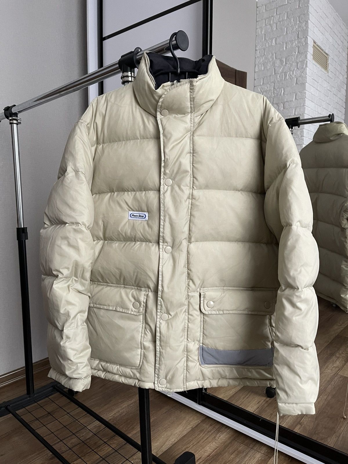 Other Pornstar Vintage Puffer Reversible Down Jacket 90s USA Size US L / EU 52-54 / 3 - 4 Thumbnail