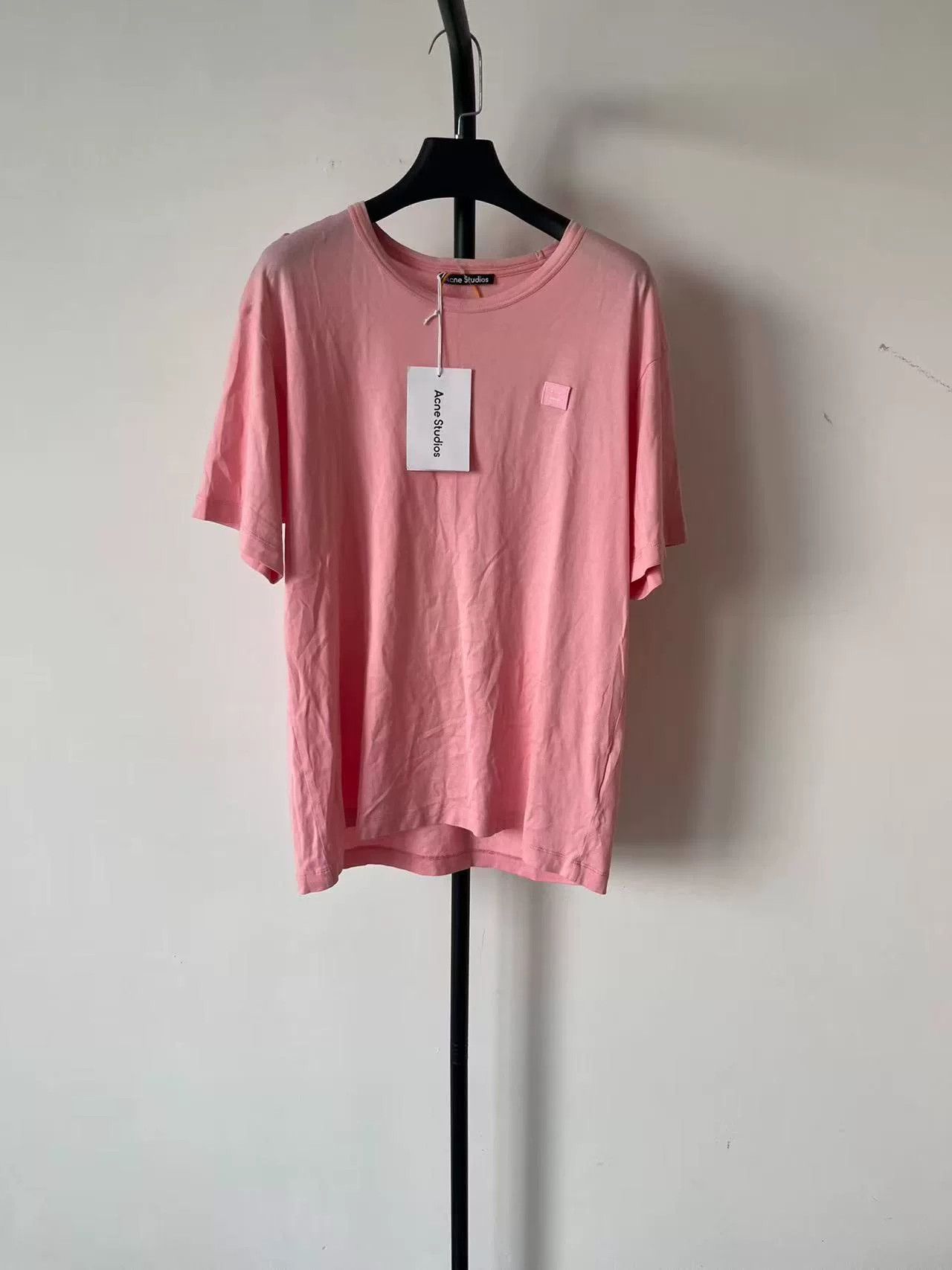 Acne Studios oversized pink acne studios t-shirt Size US M / EU 48-50 / 2 - 1 Thumbnail