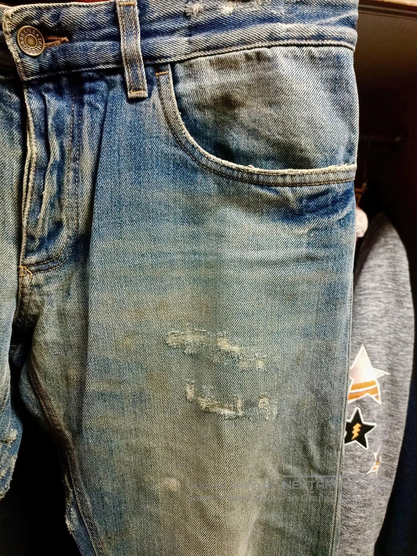 Dolce & Gabbana Dolce & Gabbana Crown Bee Embroidery Jeans. Size US 32 / EU 48 - 5 Thumbnail