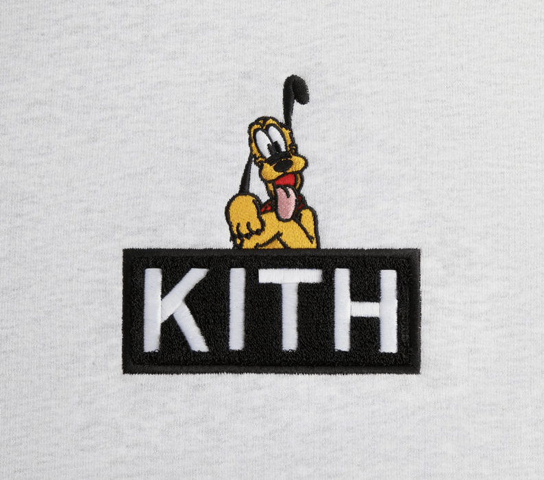 Kith Kith Mickey Friends Cyber Monday Pluto Logo Hoodie Grey XS