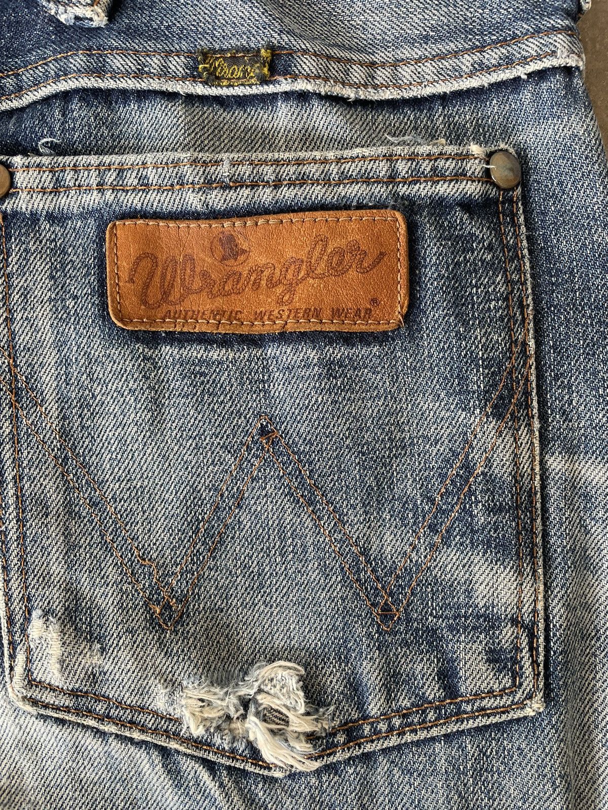 Japanese Brand Japanese Brand Selvedge Distressed Jeans Size US 30 / EU 46 - 6 Thumbnail