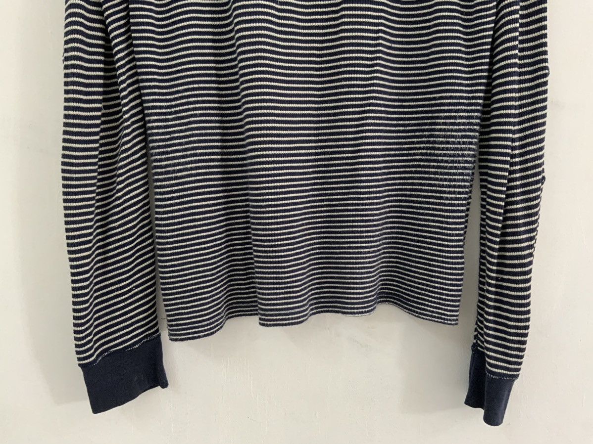 Japanese Brand Uniqlo undercover Stripe Long Sleeve Shirt Size US M / EU 48-50 / 2 - 8 Thumbnail