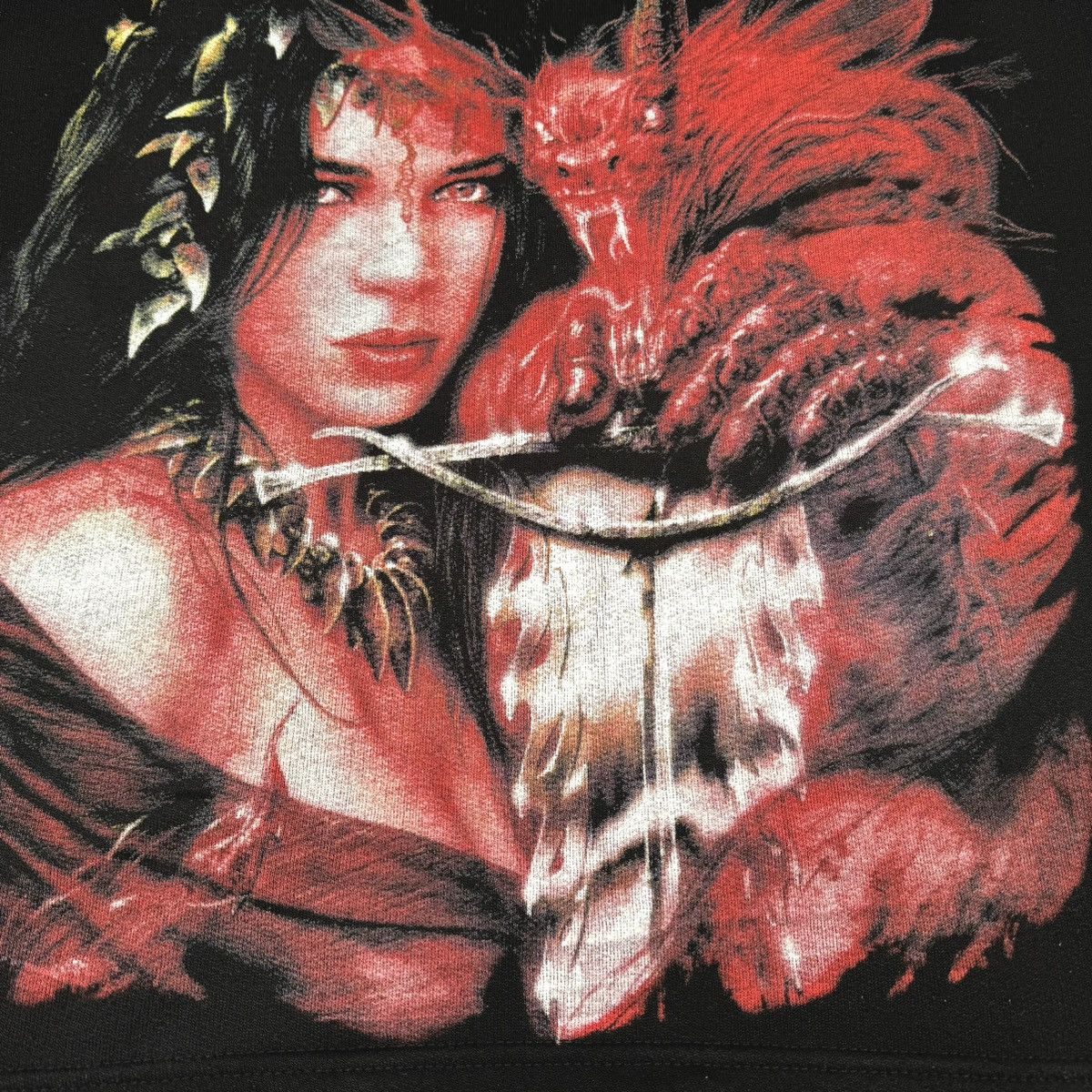 Band Tees Vintage 90s Metallica ‘Dragon Woman’ Rare Euro Hoodie Size US XL / EU 56 / 4 - 7 Thumbnail