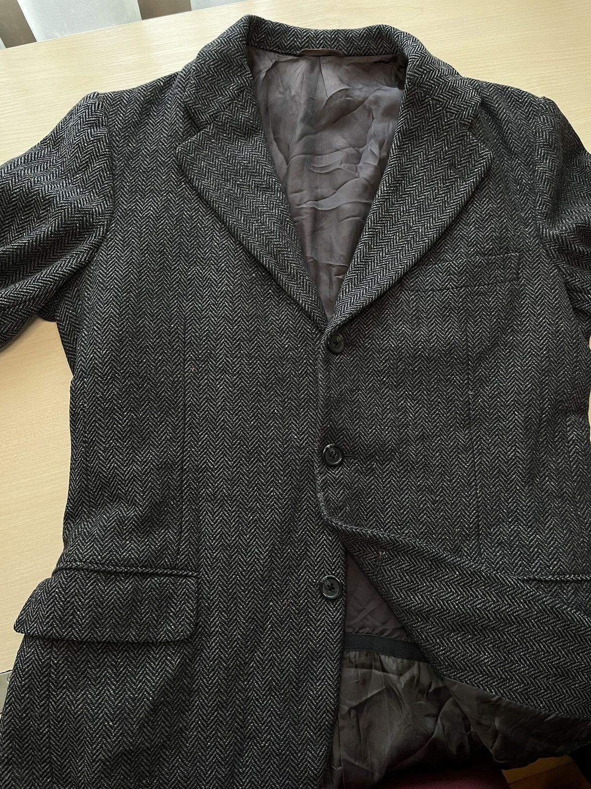 Burberry Vintage Burberrys wool classic blazer jacket Size 48R - 3 Thumbnail