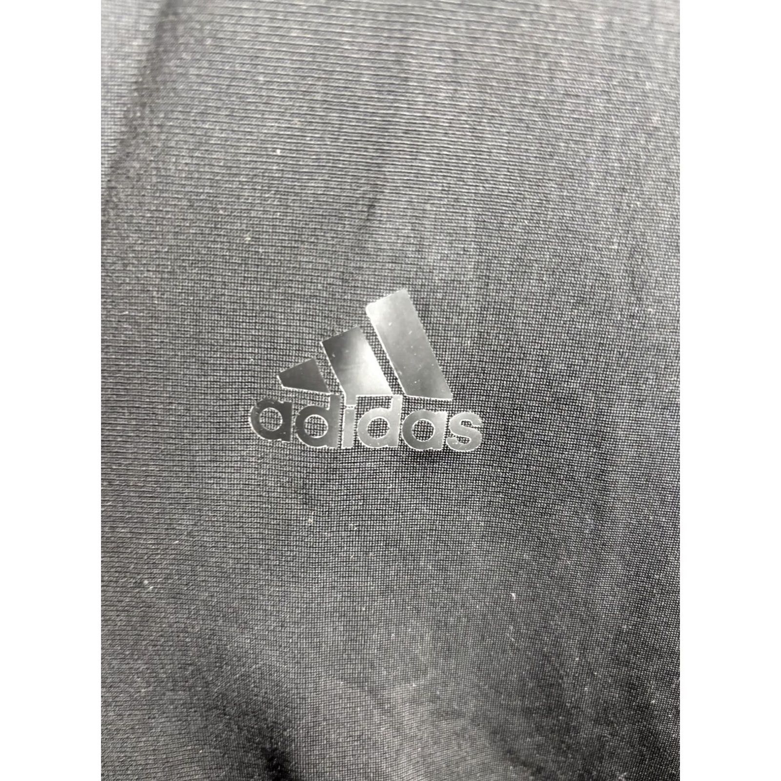 Adidas Adidas Track Jacket Mens L Black Primegreen 3-Stripes Full Zip Athletic Size US L / EU 52-54 / 3 - 3 Thumbnail