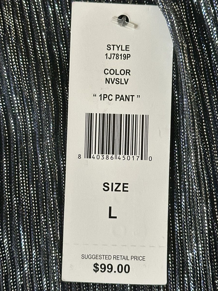 JM Collection Women Sparkle Blue JM Studio by John Meyer Pant Size 34" / US 12 / IT 48 - 17 Thumbnail