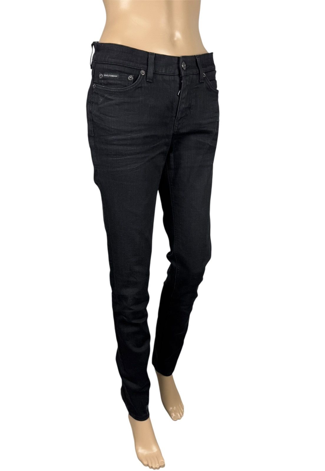 Dolce & Gabbana Dolce & Gabbana Slim Jeans Metal Logo Womens size 40 Size 27" / US 4 / IT 40 - 4 Thumbnail