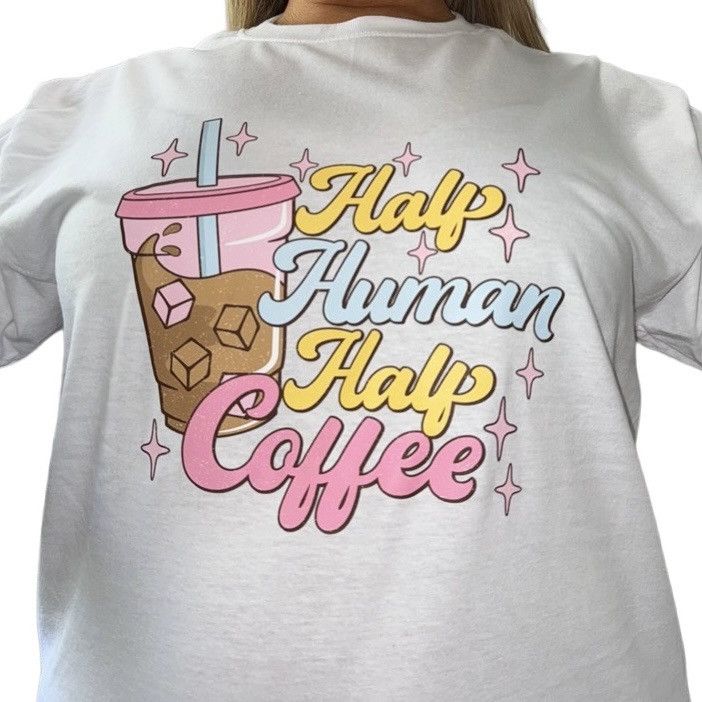 Designer Woman’s iced coffee tee shirt Size M / US 6-8 / IT 42-44 - 1 Preview
