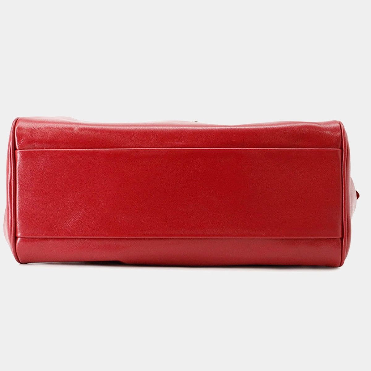 Miu Miu Miu Miu Miu Miu Bowling Small Red Leather Top Handle Bag Size ONE SIZE - 4 Thumbnail