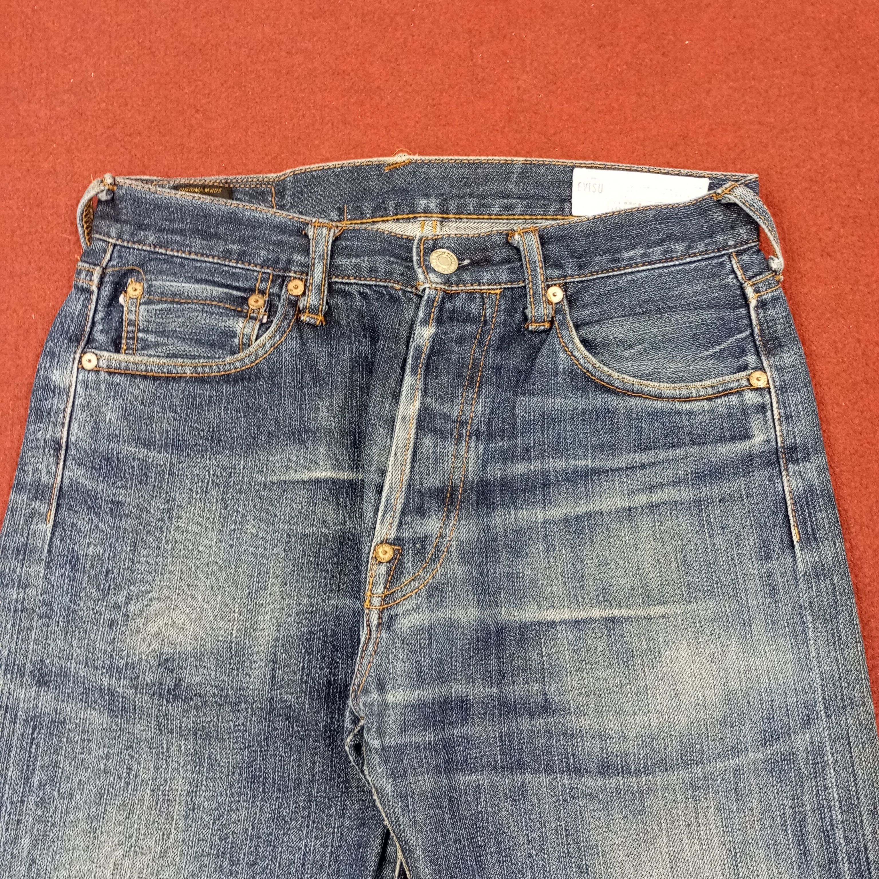 Evisu Evisu Japanese Brand Custom Daicock Jeans c235n29 Size US 29 - 5 Thumbnail