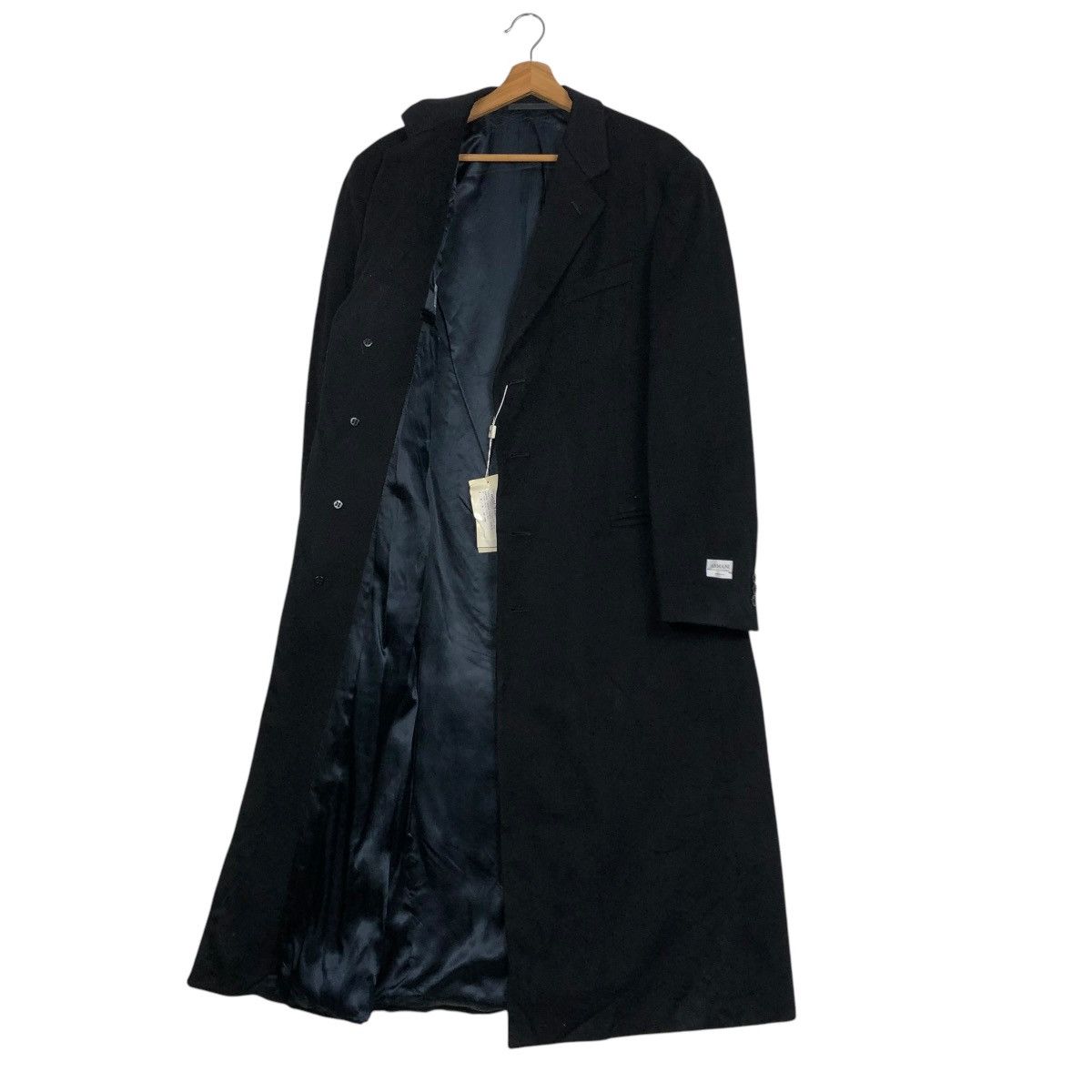 Armani Collezioni 🔥VINTAGE WOOL LONG JACKET ARMANI COLLEZIONI MADE IN ITALY Size US M / EU 48-50 / 2 - 14 Thumbnail