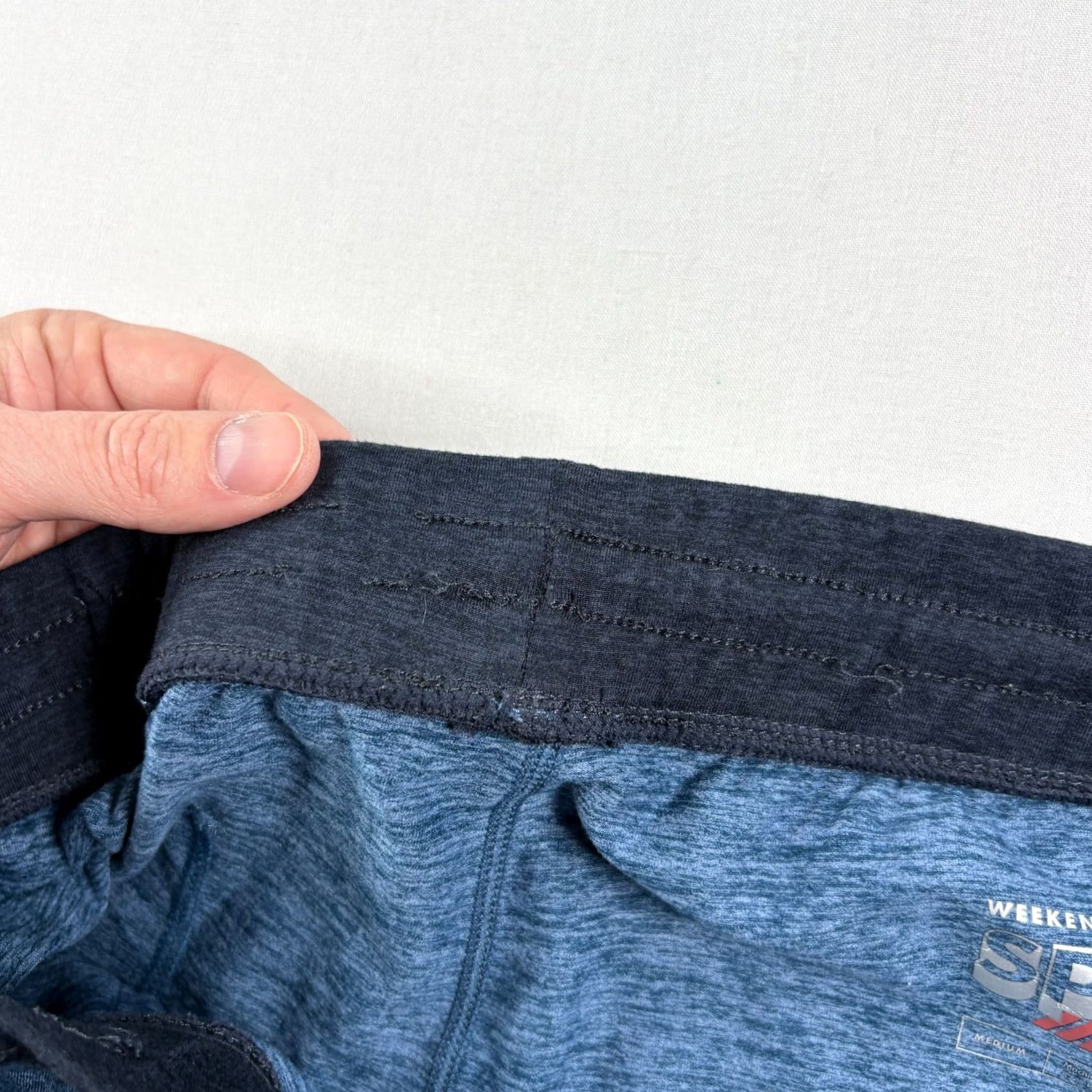 Marine Layer Marine Layer Pants Mens M Blue Weekend Sport Stretch Sweat Casual Regular Mens Size US 31 - 4 Thumbnail