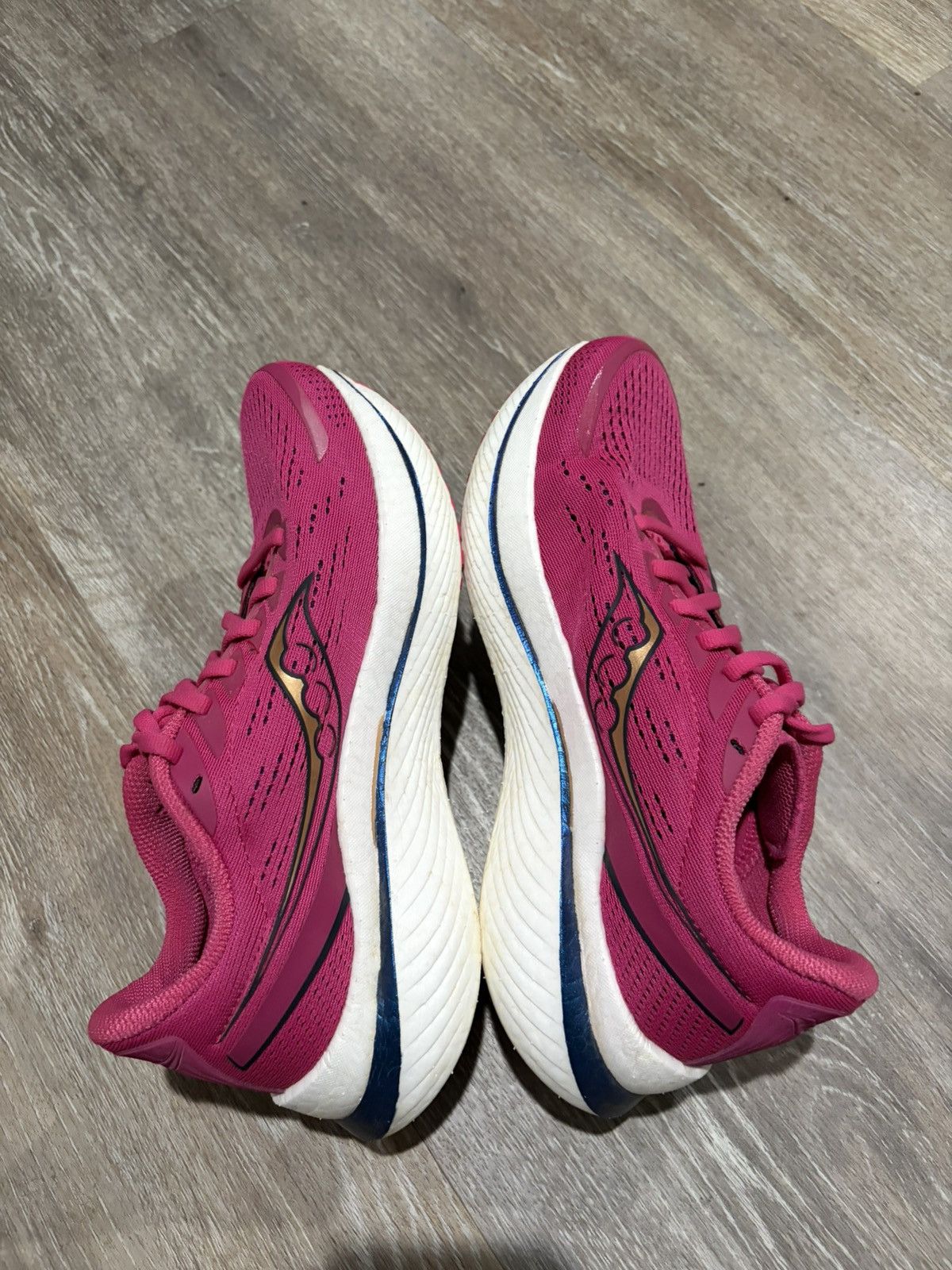 Saucony Saucony Triumph 20 Women's Running Shoes Pink Size US 8.5 / IT 38.5 - 8 Thumbnail