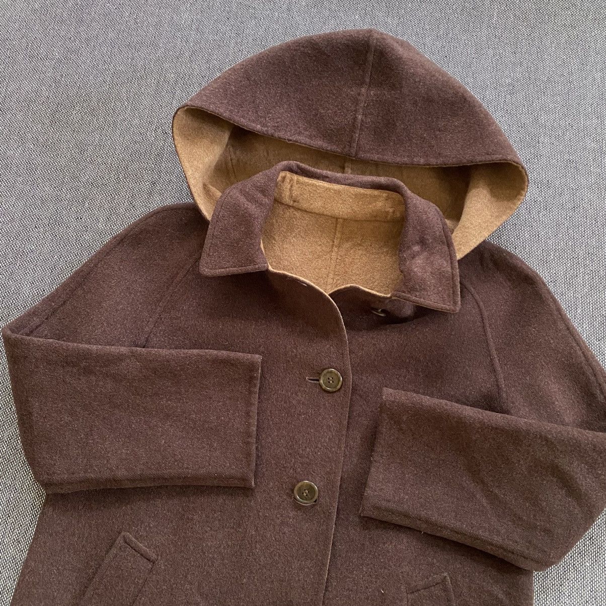 Burberry Prorsum BURBERRYS Reversible Hooded Wool Duffle Coat Size S / US 4 / IT 40 - 5 Thumbnail