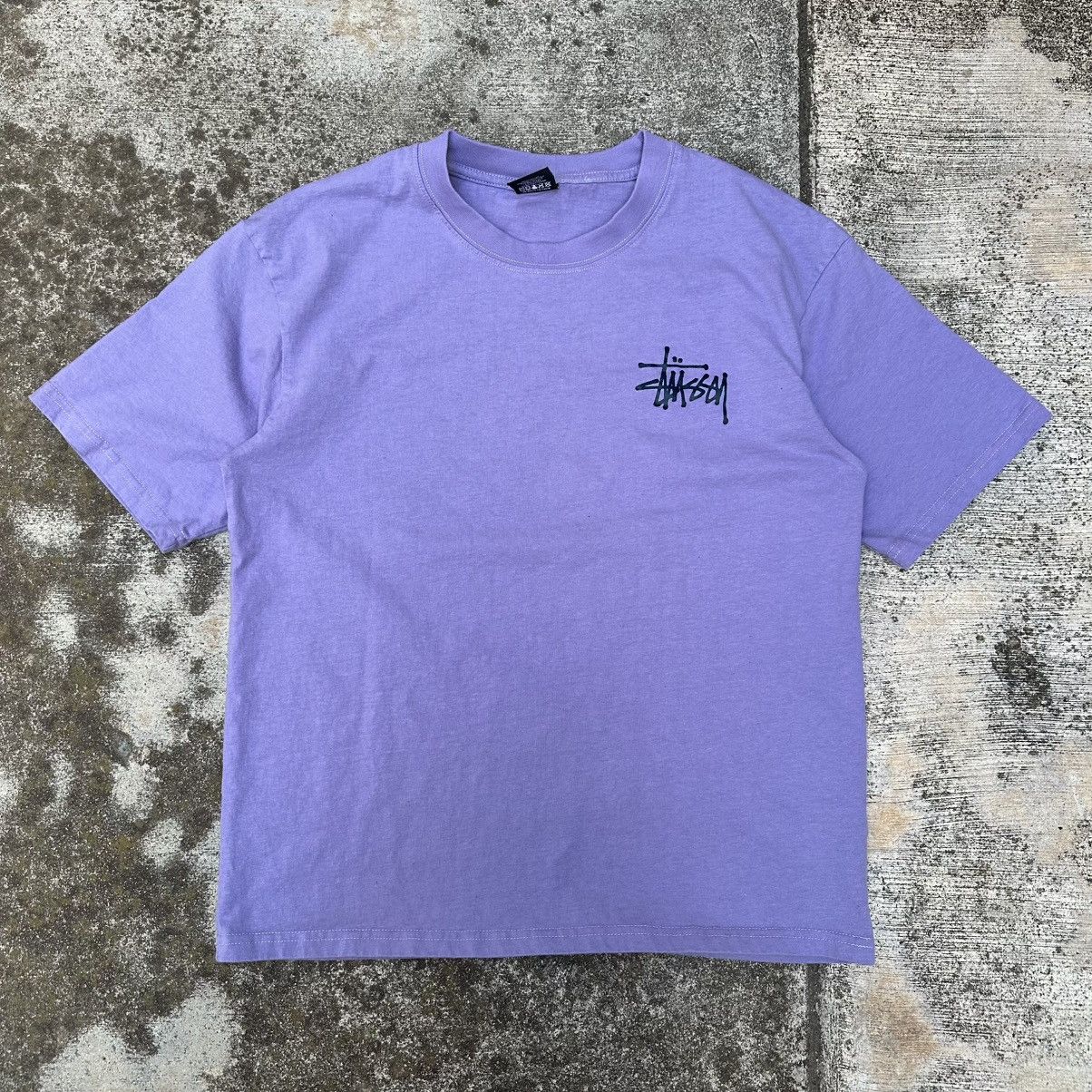 Stussy Purple Stussy Built In USA Made For The World Tshirt Large Size US L / EU 52-54 / 3 - 3 Thumbnail
