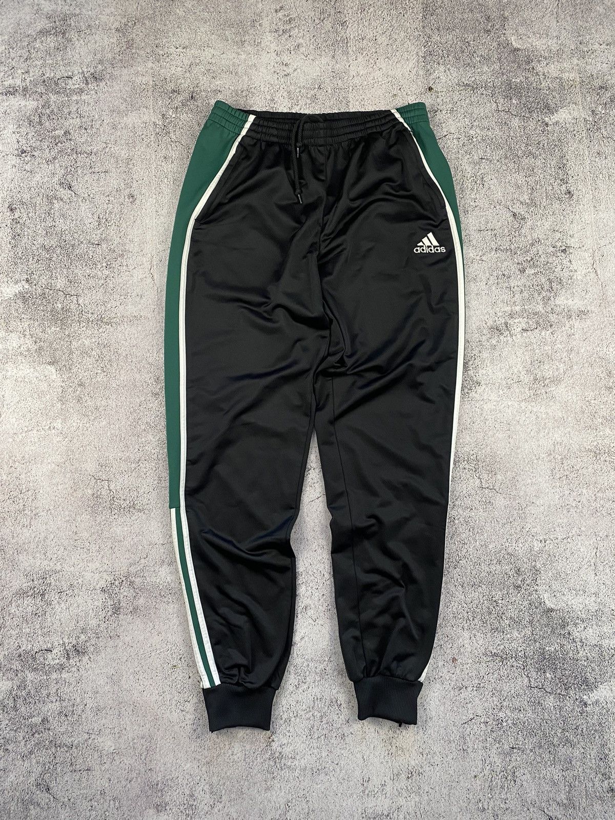 Adidas × Vintage Vintage Y2k Adidas 3 Stripes Tracksuit jacket pants Size US M / EU 48-50 / 2 - 11 Thumbnail