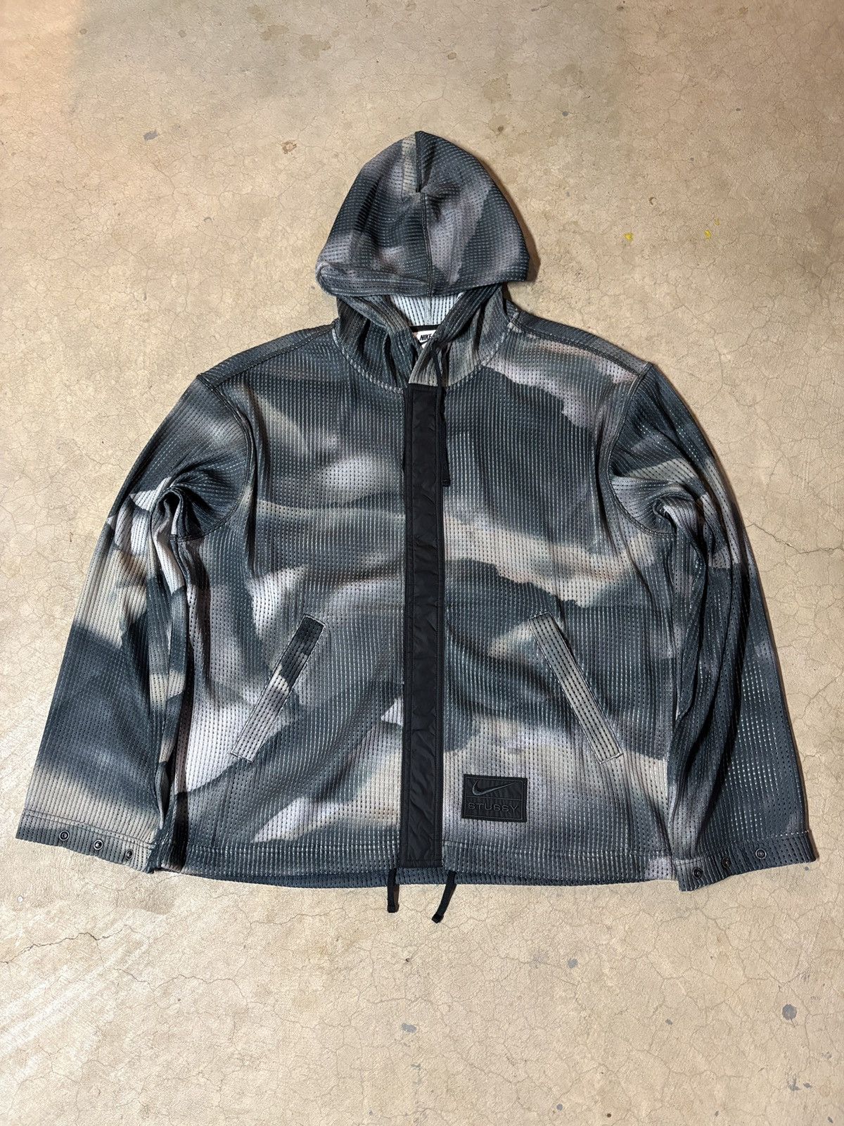 Nike × Stussy Stussy x Nike Ghillie Mesh Hoodie Multicolor Size Small Size US S / EU 44-46 / 1 - 1 Thumbnail