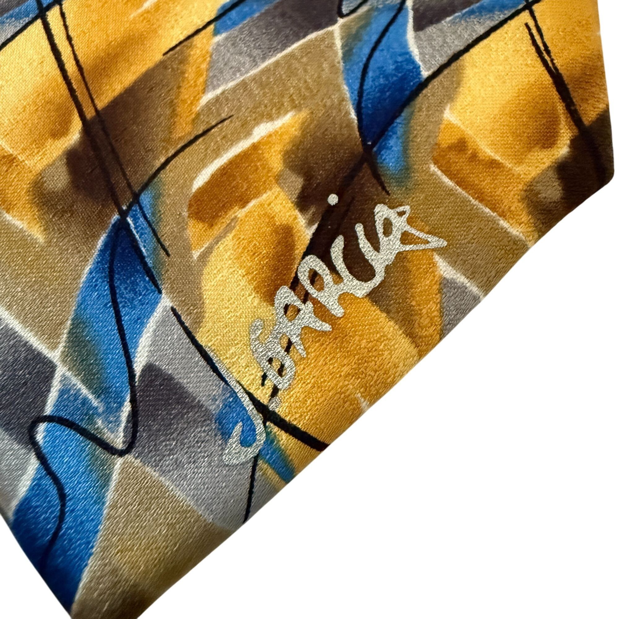 Other J. Garcia Carousel Collectors Edition Silk Tie Abstract Blue Size ONE SIZE - 2 Thumbnail
