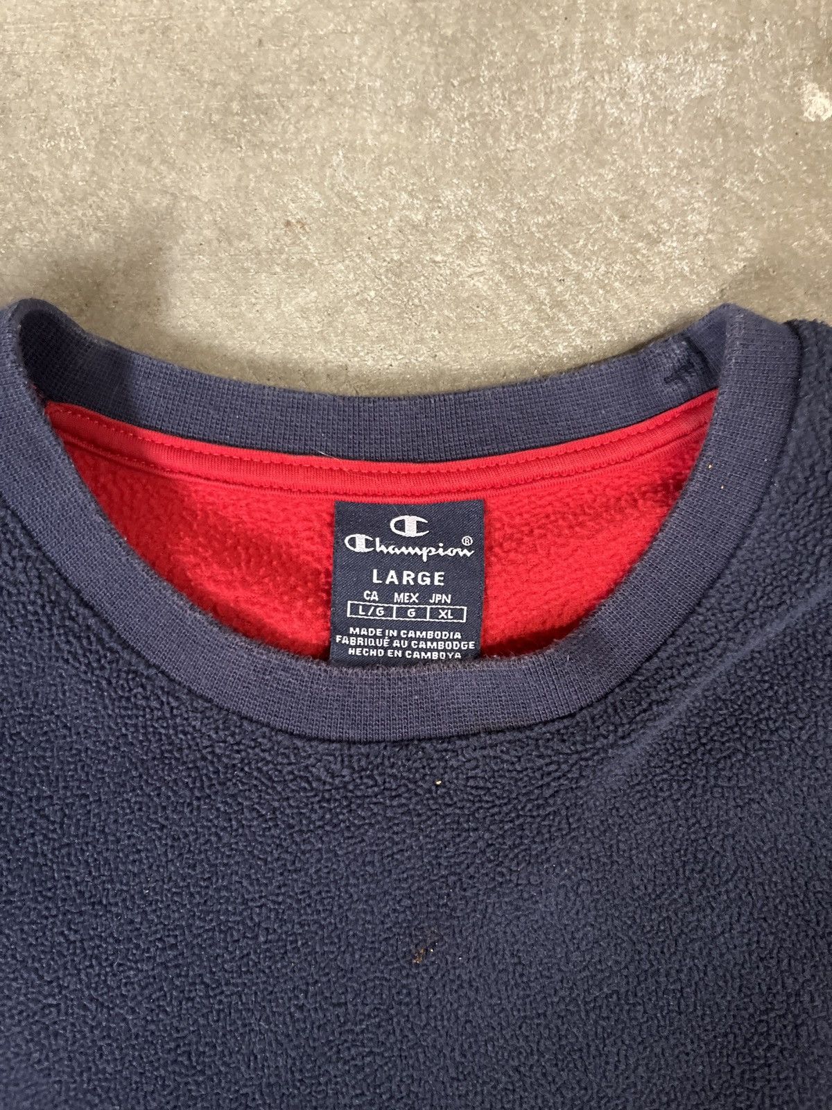 Champion Retro Champion Sherpa Fleece Pullover Crewneck Size US L / EU 52-54 / 3 - 4 Thumbnail