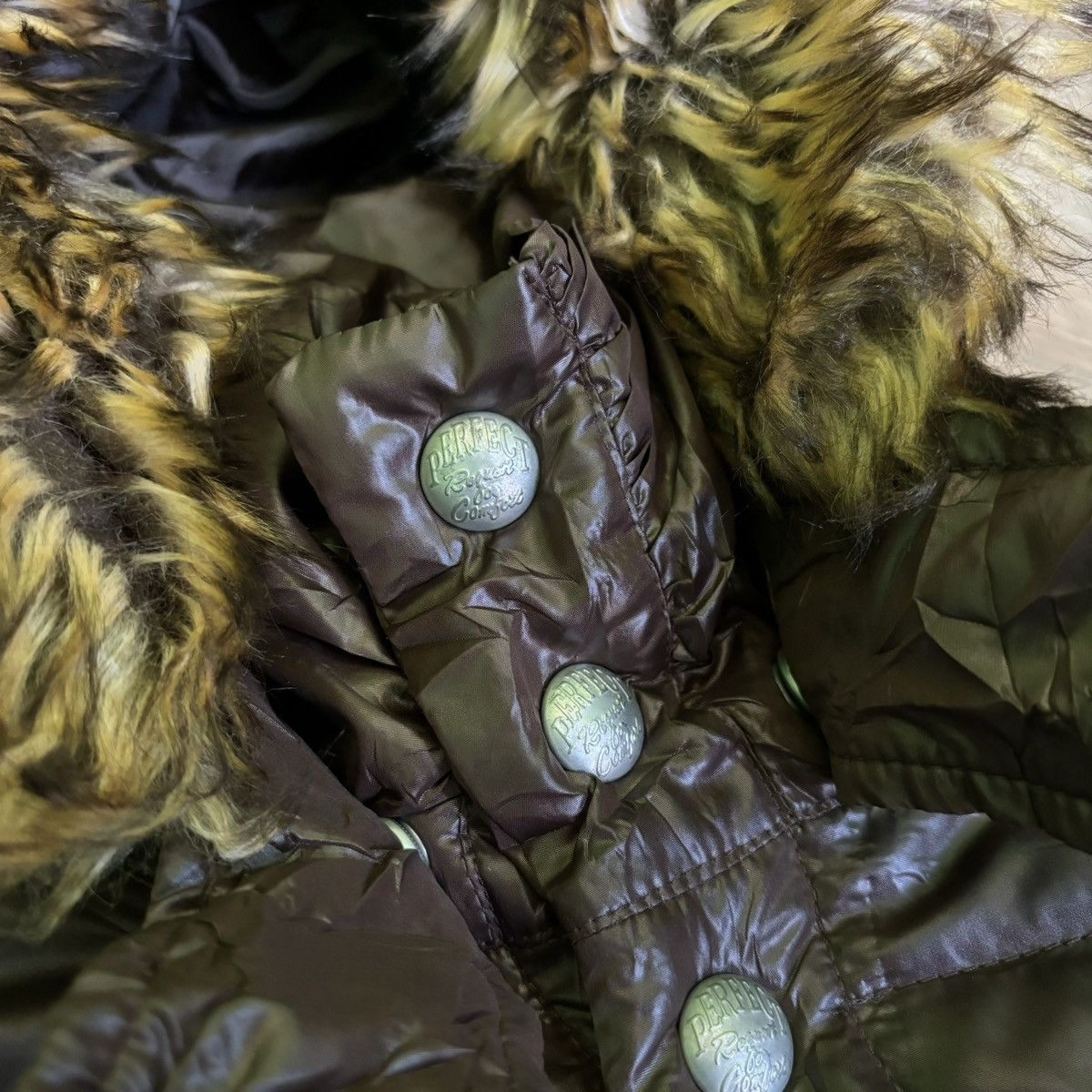 14th Addiction × If Six Was Nine × Le Grande Bleu (L.G.B.) Ifsixwasnine LGB Style fur jacket down puffer vintage Y2K Size US M / EU 48-50 / 2 - 9 Thumbnail